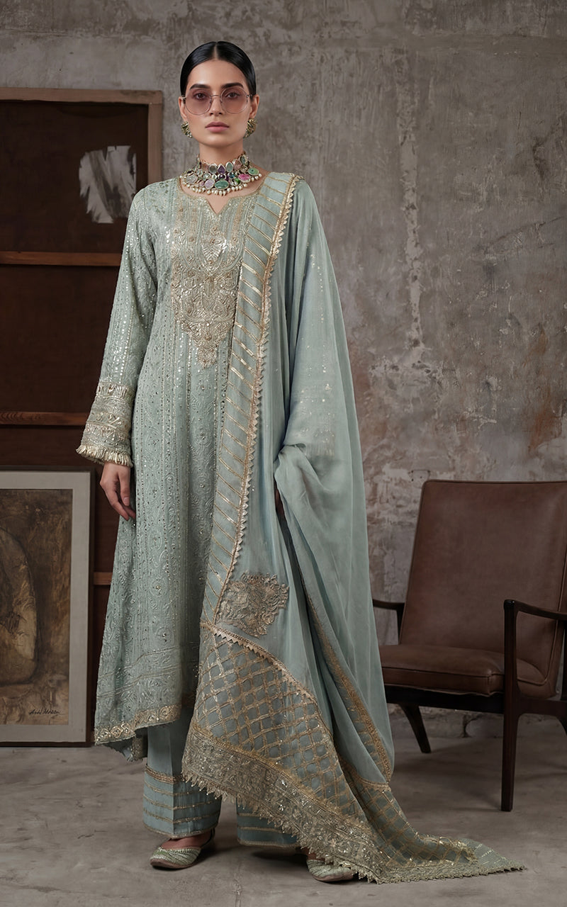 Threads and Motifs | Formal Outfits | 10575 by Threads and Motifs - Designer Dress  - Type : Ladies Clothes - Available at Libayah - 100% Original 