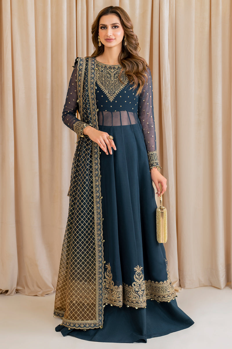 Jazmin | Formals Collection | CHIFFON UC-3047 by Jazmin - Designer Dress - Type: Ladies Clothes - Available at Libayah - 100% Original