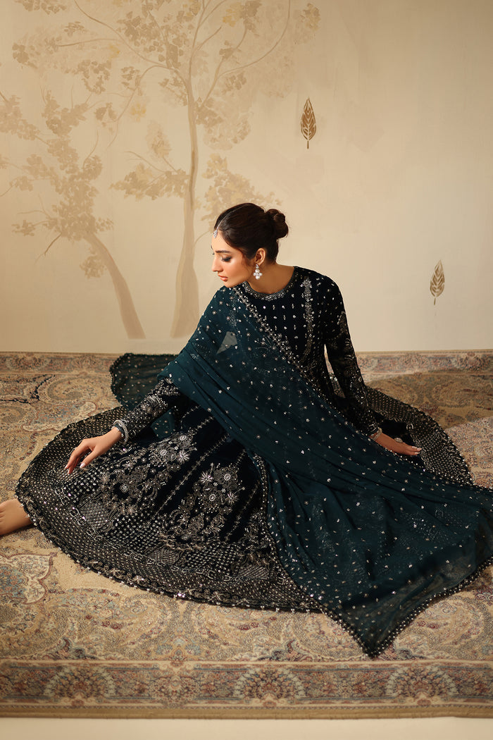 Baroque | Velvet 25 | UF-4318 by Baroque - Designer Dress  - Type : Ladies Clothes - Available at Libayah - 100% Original 
