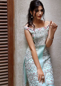 Afrozeh | Basic Pret 26 RTW | NACRE by Afrozeh - Designer Dress  - Type : Ladies Clothes - Available at Libayah - 100% Original 