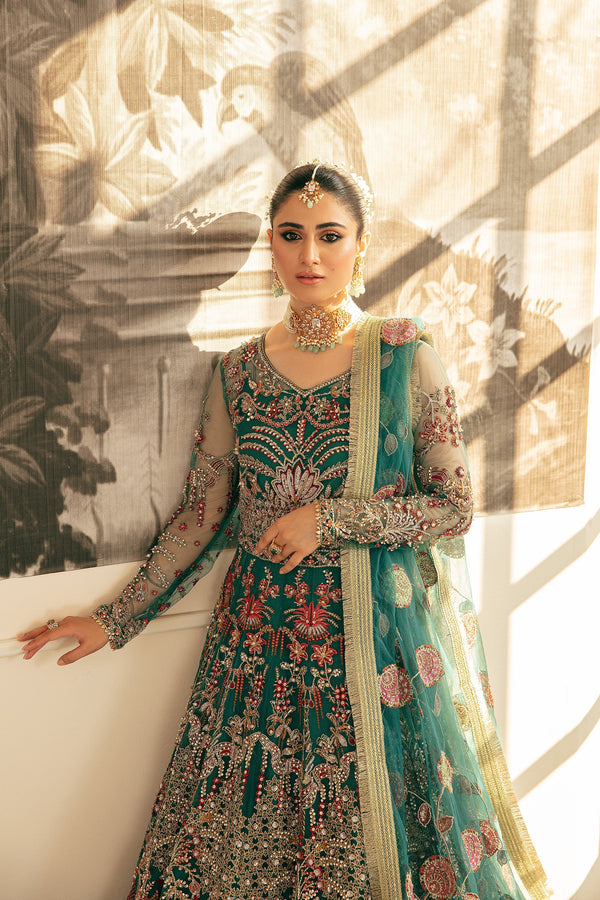 Ezra | Wedding Collection | Zeenat by Ezra - Designer Dress - Type: Ladies Clothes - Available at Libayah - 100% Original