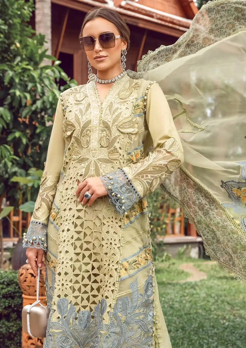 Maria B | Eid Lawn |  D-10 by Maria B - Designer Dress  - Type : Ladies Clothes - Available at Libayah - 100% Original 