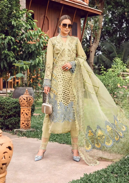Maria B | Eid Lawn |  D-10 by Maria B - Designer Dress  - Type : Ladies Clothes - Available at Libayah - 100% Original 