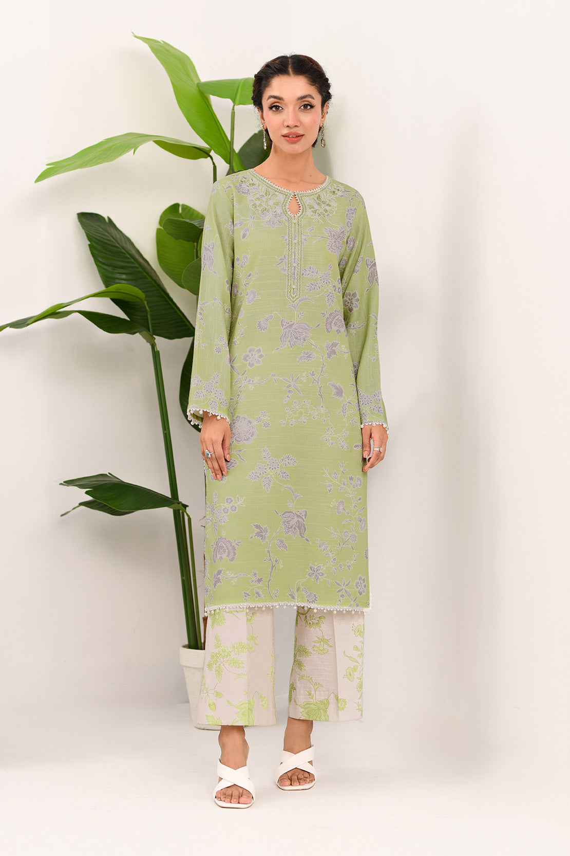 So Kamal | Winter Khaddar | KHADDAR SUIT SK02 by So Kamal - Designer Dress - Type: Ladies Clothes - Available at Libayah - 100% Original