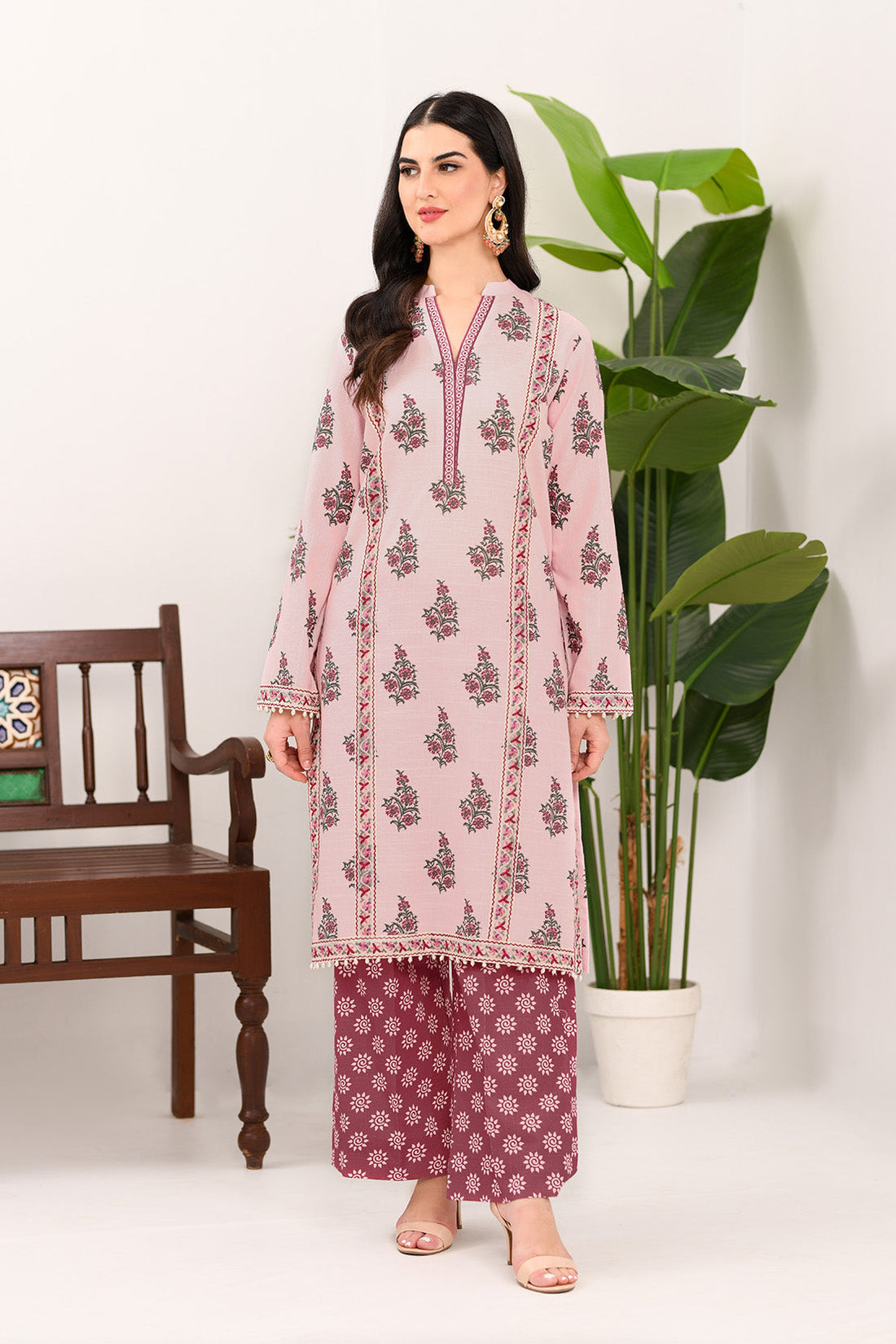 So Kamal | Winter Khaddar | KHADDAR SUIT SK04 by So Kamal - Designer Dress - Type: Ladies Clothes - Available at Libayah - 100% Original