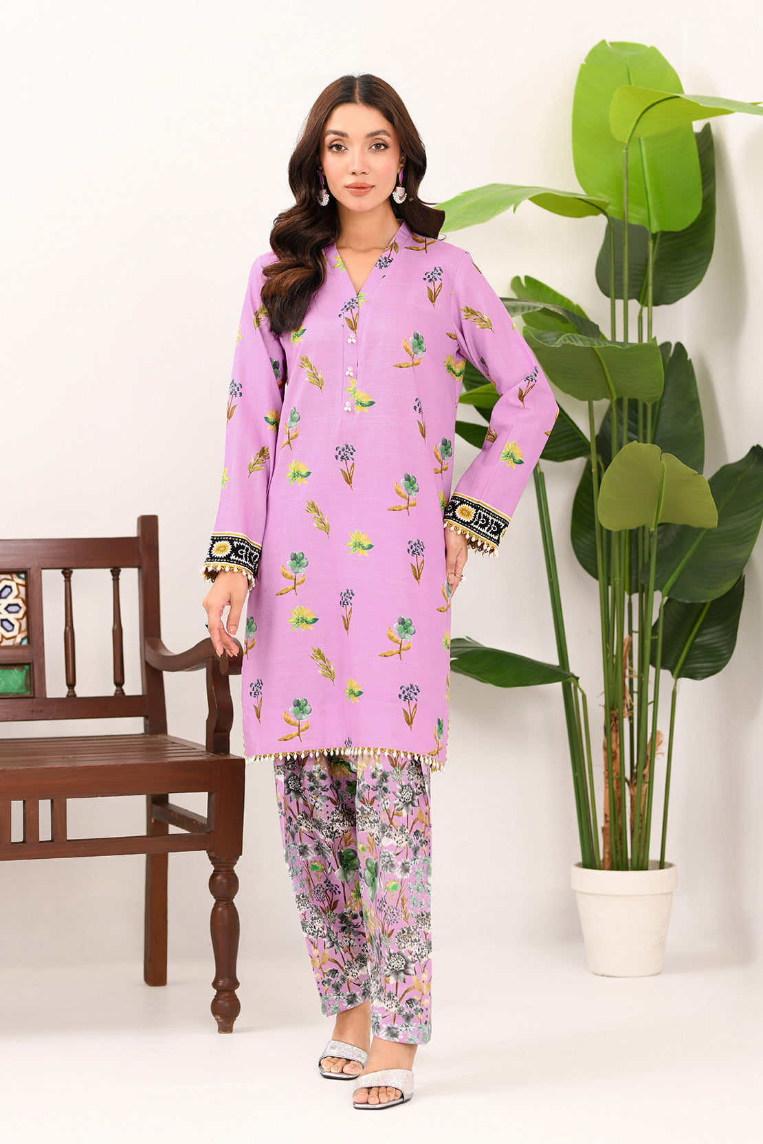 So Kamal | Winter Khaddar | KHADDAR SUIT SK08 by So Kamal - Designer Dress - Type: Ladies Clothes - Available at Libayah - 100% Original