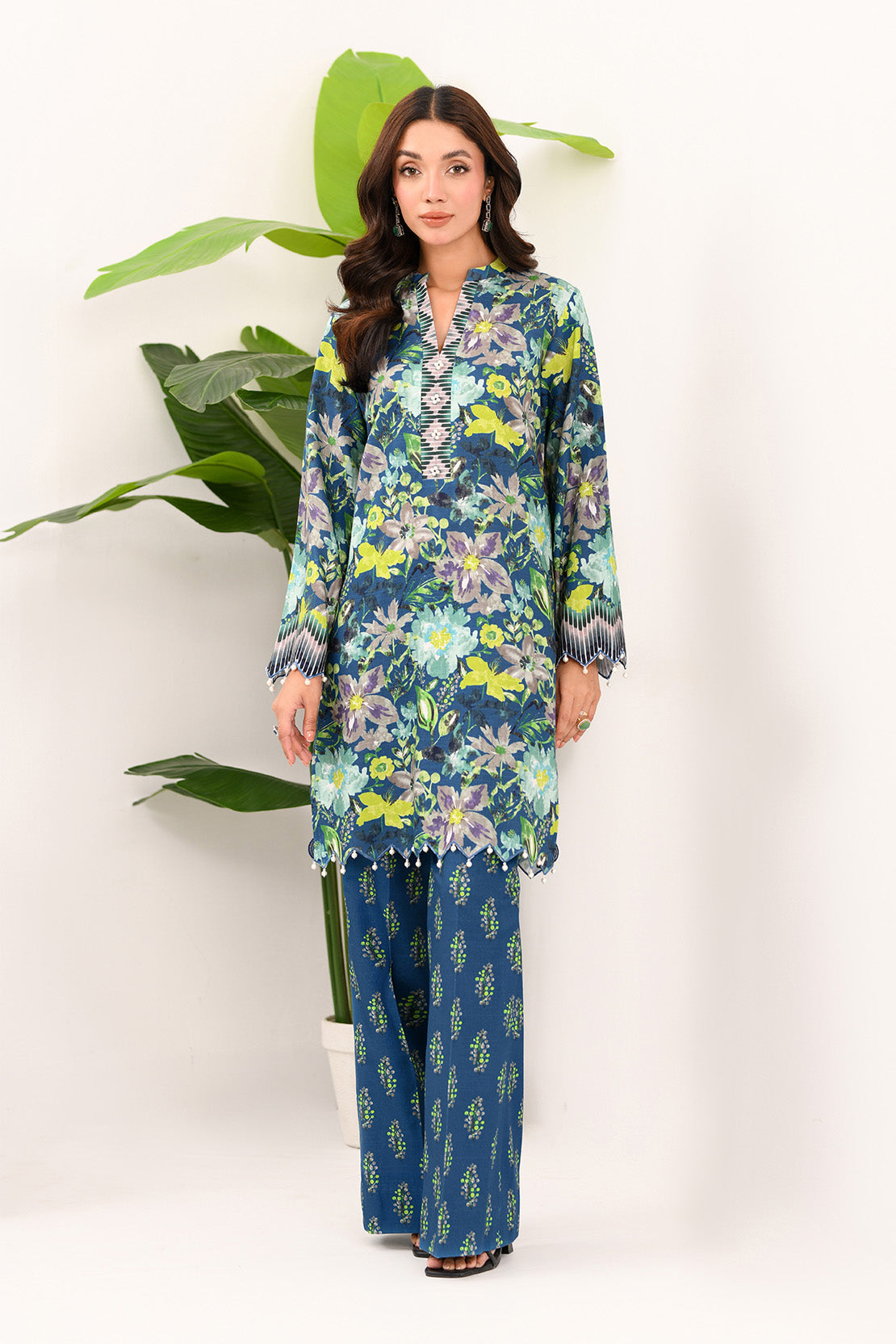 So Kamal | Winter Khaddar | KHADDAR SUIT SK10 by So Kamal - Designer Dress - Type: Ladies Clothes - Available at Libayah - 100% Original