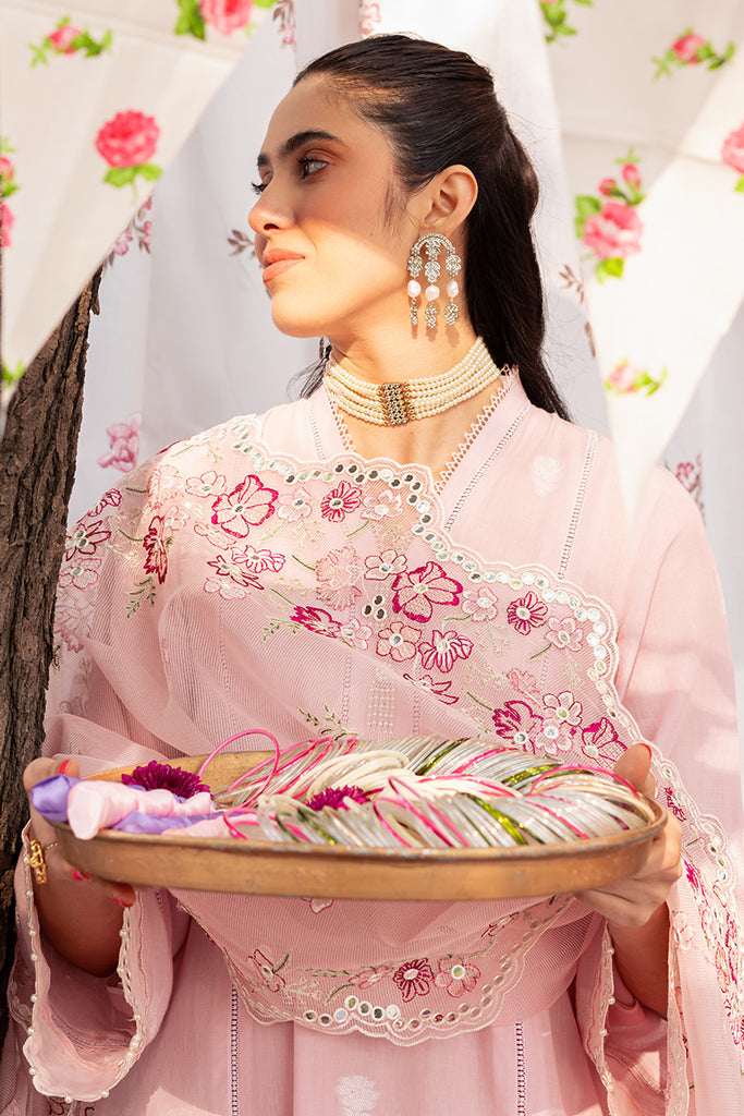 Cross Stitch | Eid Lawn 24 | CAMEO PINK