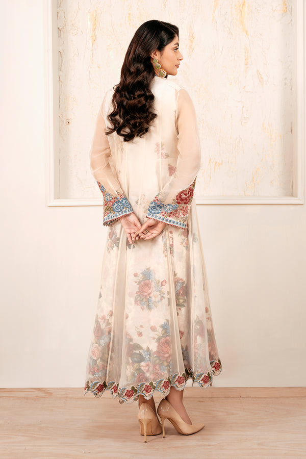 Baroque | Luxury Pret 25 | EMBROIDERED CHIFFON PR-1053 by Baroque - Designer Dress  - Type : Ladies Clothes - Available at Libayah - 100% Original 