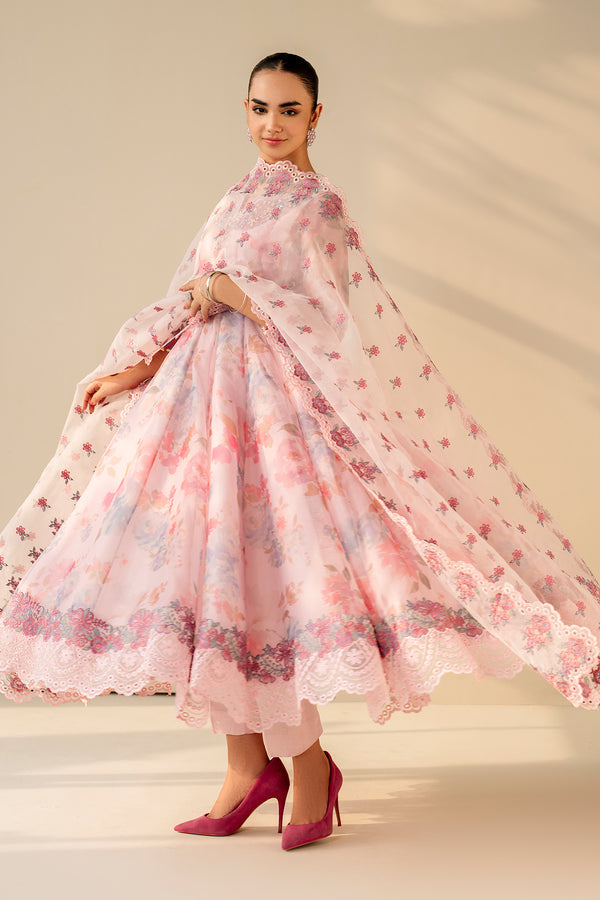 Baroque | Luxury Pret 25 | EMBROIDERED COTTON PATTI PR-1179 by Baroque - Designer Dress  - Type : Ladies Clothes - Available at Libayah - 100% Original 