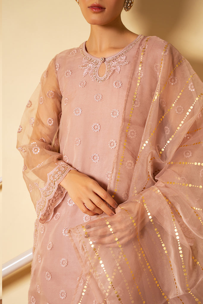 Cross Stitch | Luxury Pret | ROSE GLEAM by Cross Stitch - Designer Dress - Type: Luxury - Available at Libayah - 100% Original