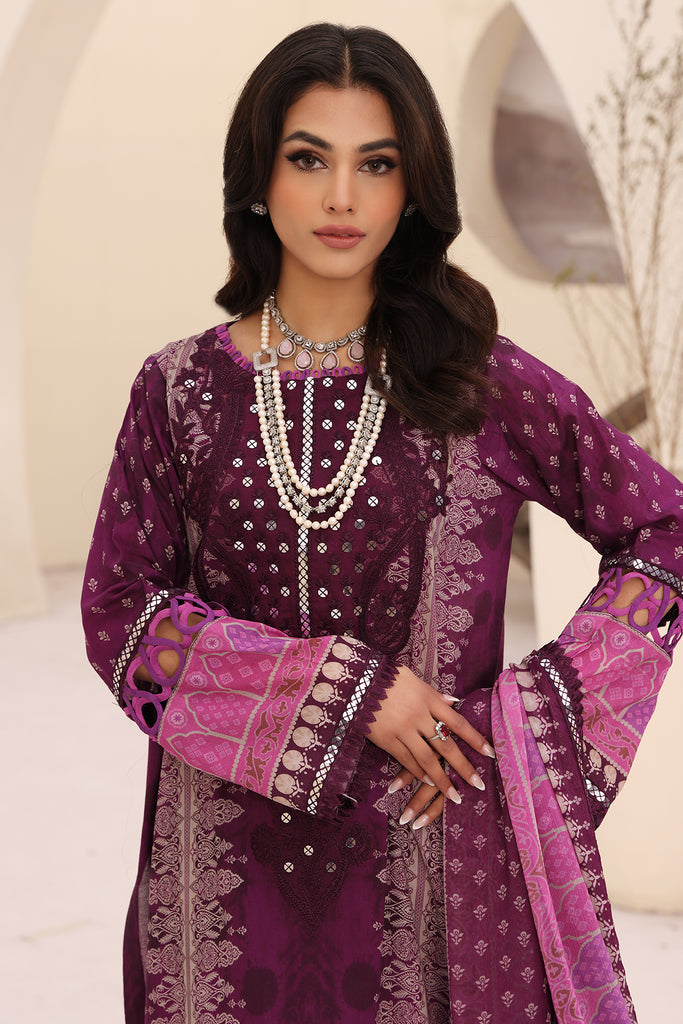 Charizma | Naranji Embroidered Lawn 24 | CN4-003 by Charizma - Designer Dress - Type: Ladies Clothes - Available at Libayah - 100% Original