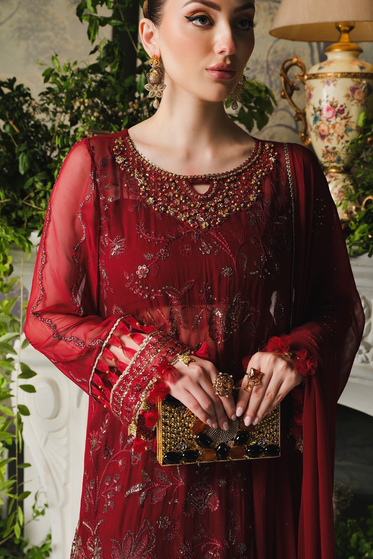 Paras by Pasha | Ayla Luxury Formals | PR106 Berry by Paras by Pasha - Designer Dress - Type: Ladies Clothes - Available at Libayah - 100% Original