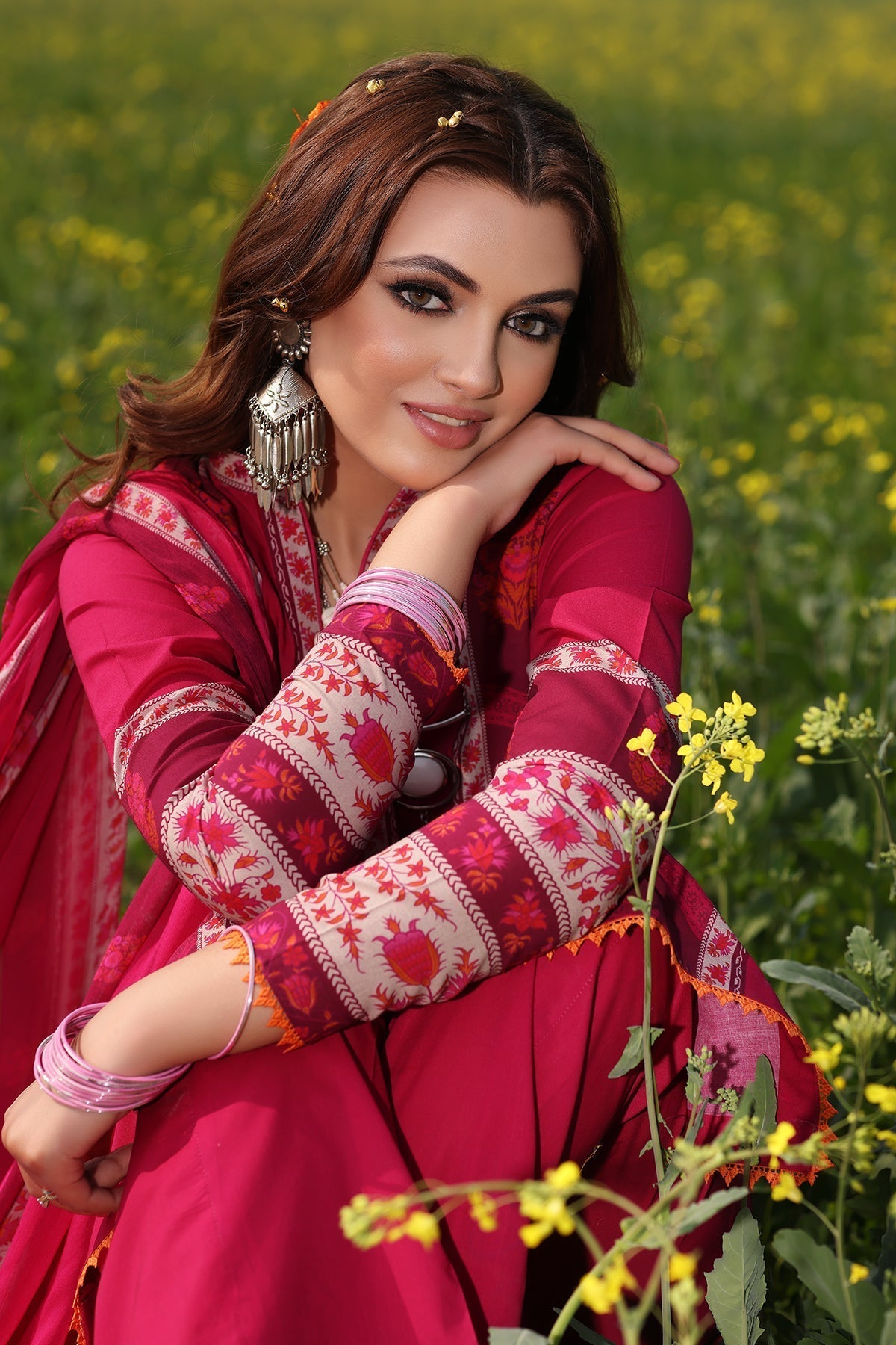 Charizma | Lawn Collection 24 | SP4-03 by Charizma - Designer Dress - Type: Casuals - Available at Libayah - 100% Original