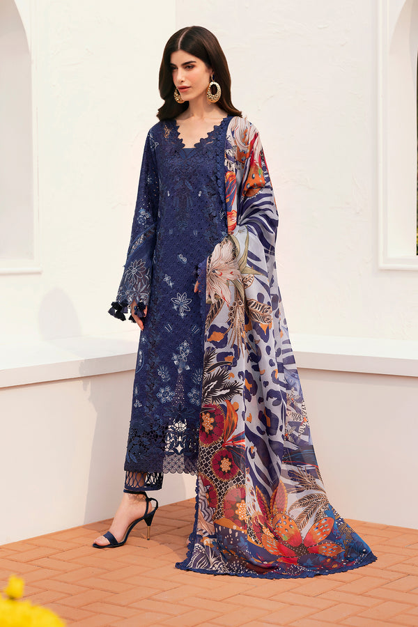 Baroque | Eid Lawn 25 | EL-D07 by Baroque - Designer Dress - Type: Ladies Clothes - Available at Libayah - 100% Original