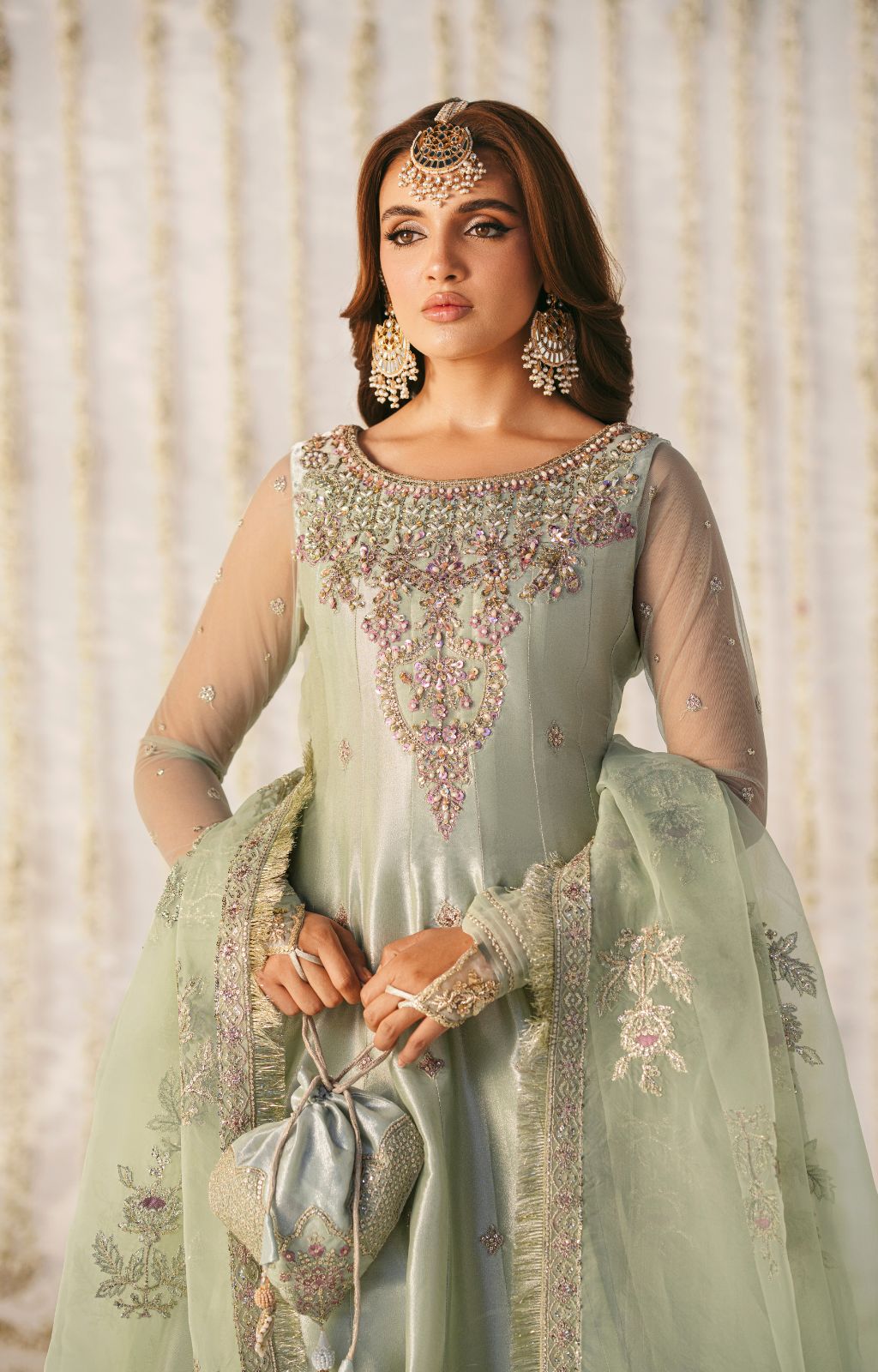 Inayat | Mehrma Luxury Pret 25 | Raqs by Inayat - Designer Dress  - Type : Ladies Clothes - Available at Libayah - 100% Original 