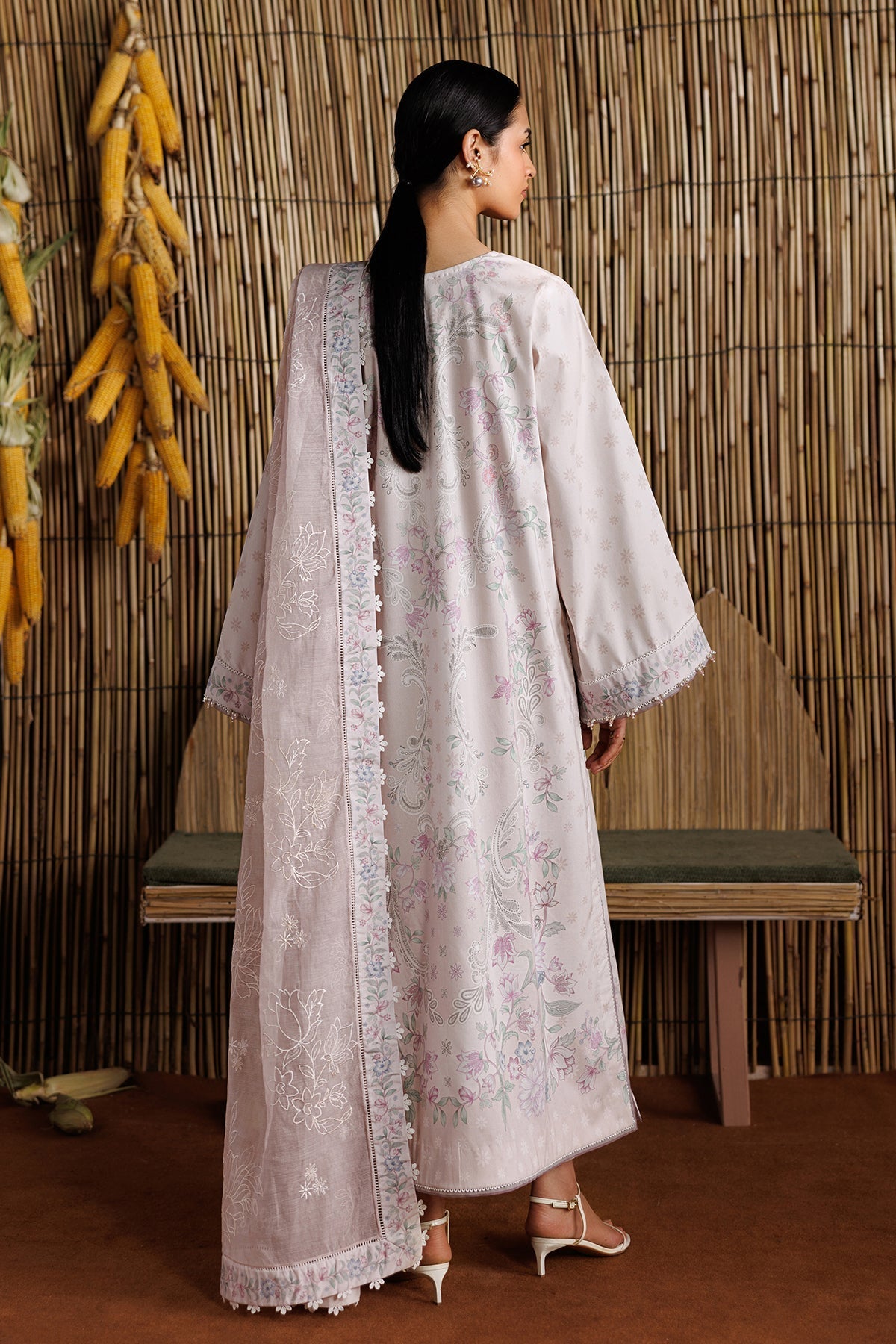 Baroque | Luxury Summer Pret |UF-4529 by Baroque - Designer Dress  - Type : Ladies Clothes - Available at Libayah - 100% Original 