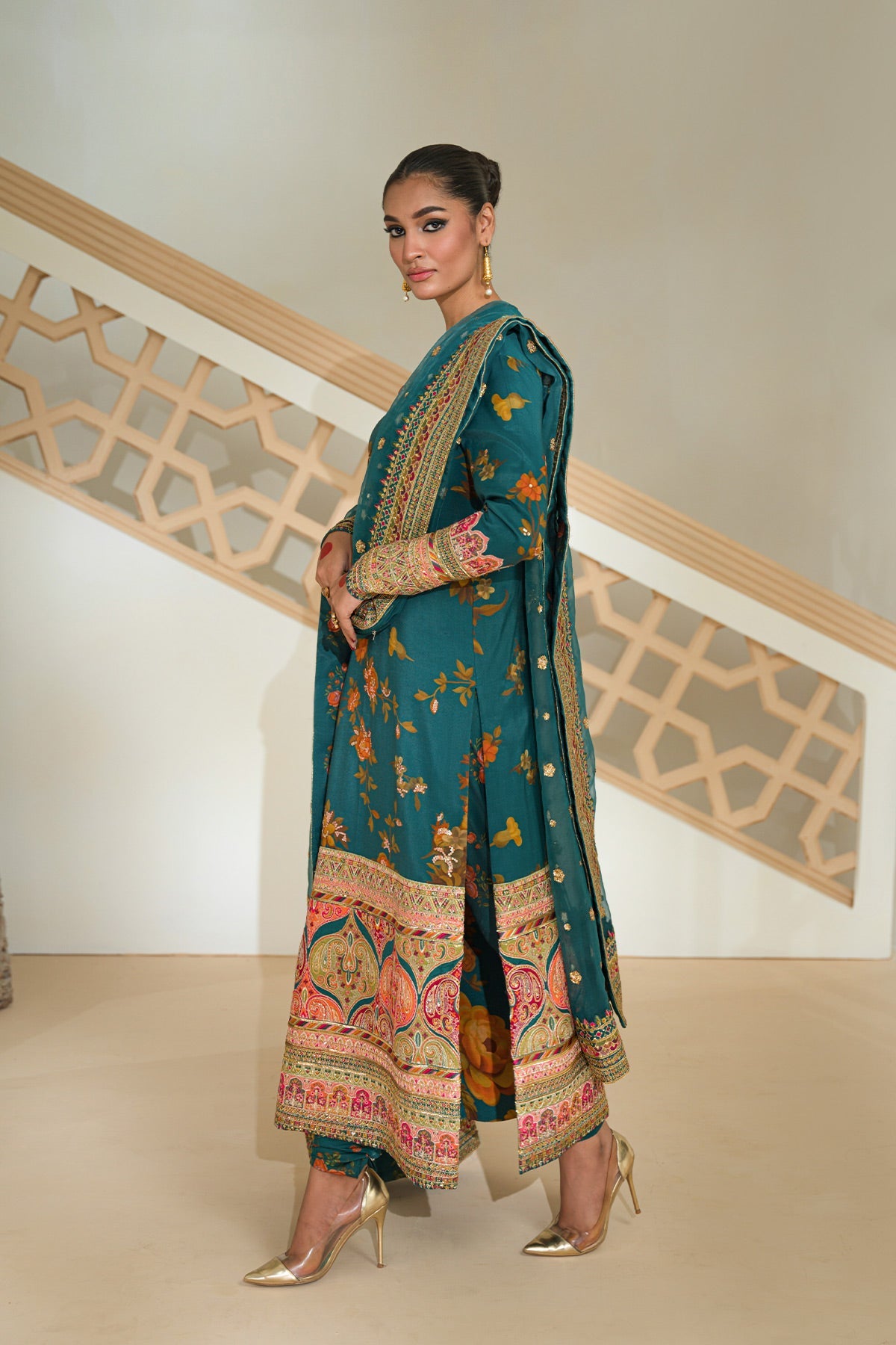 Mina Kashif | Wedding Formals | Mahveer by Mina Kashif - Designer Dress - Type: Formal - Available at Libayah - 100% Original