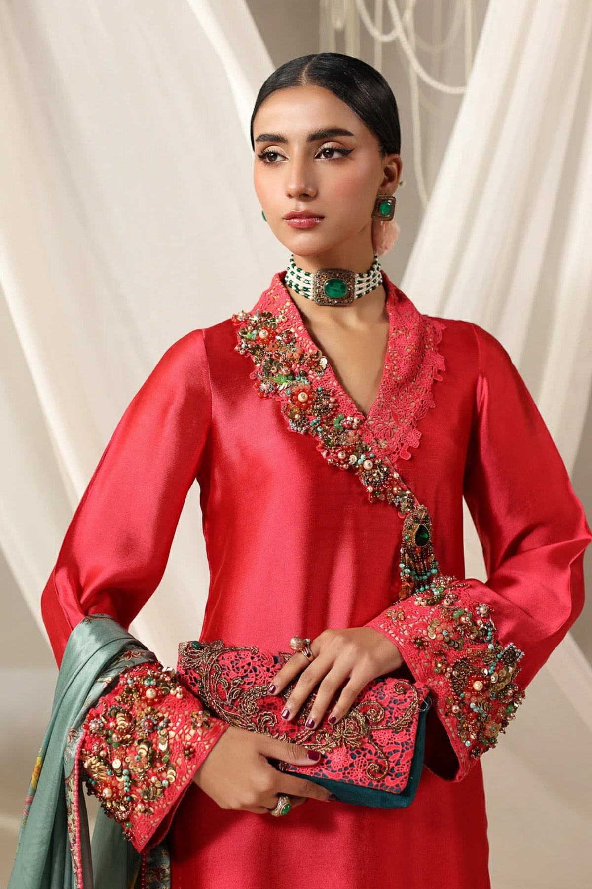 Musferah Saad | Into Twilight | Elara by Musferah Saad - Designer Dress  - Type : Ladies Clothes - Available at Libayah - 100% Original 