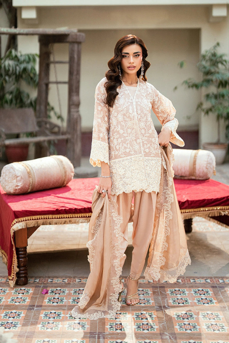 Afrozeh | Basic Pret 26 RTW | NACRE by Afrozeh - Designer Dress  - Type : Ladies Clothes - Available at Libayah - 100% Original 