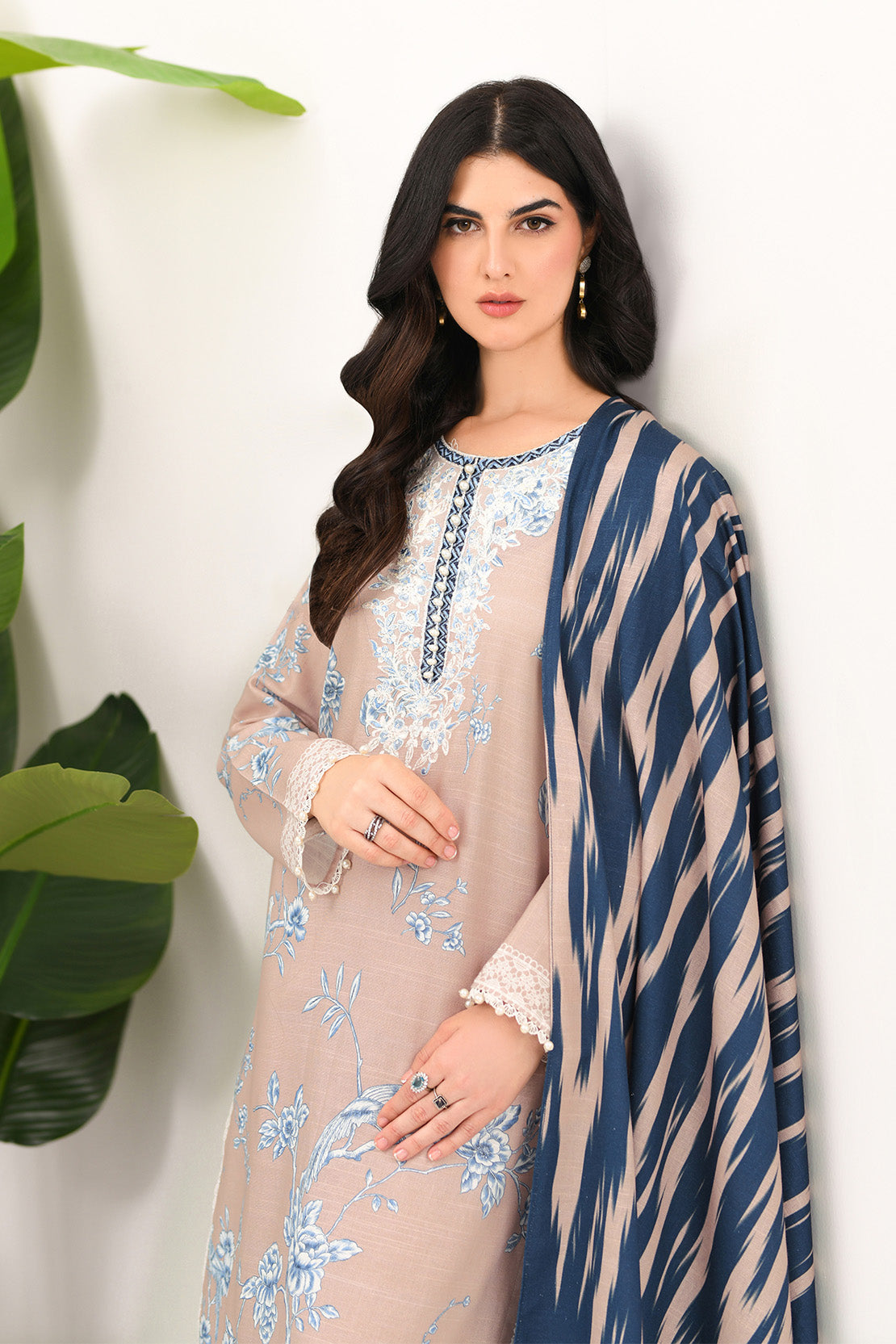 So Kamal | Winter Khaddar | KHADDAR SUIT SK18 by So Kamal - Designer Dress - Type: Ladies Clothes - Available at Libayah - 100% Original