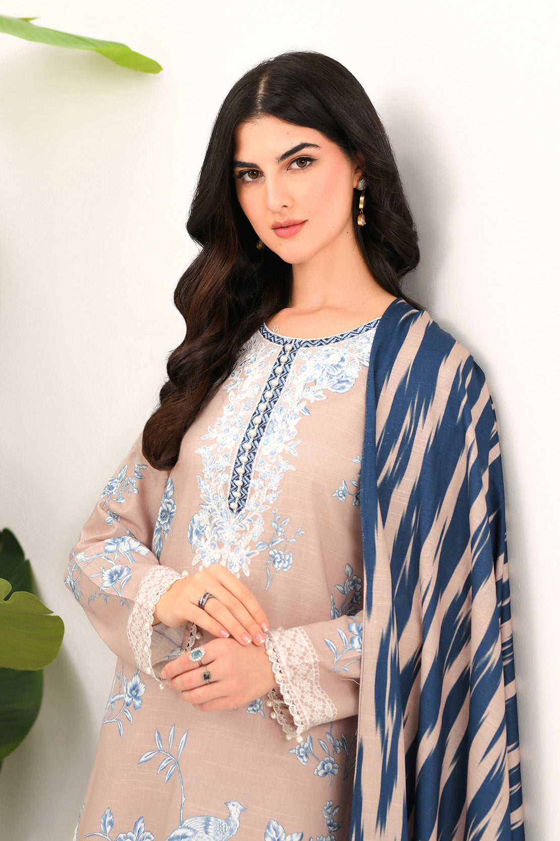 So Kamal | Winter Khaddar | KHADDAR SUIT SK18 by So Kamal - Designer Dress - Type: Ladies Clothes - Available at Libayah - 100% Original