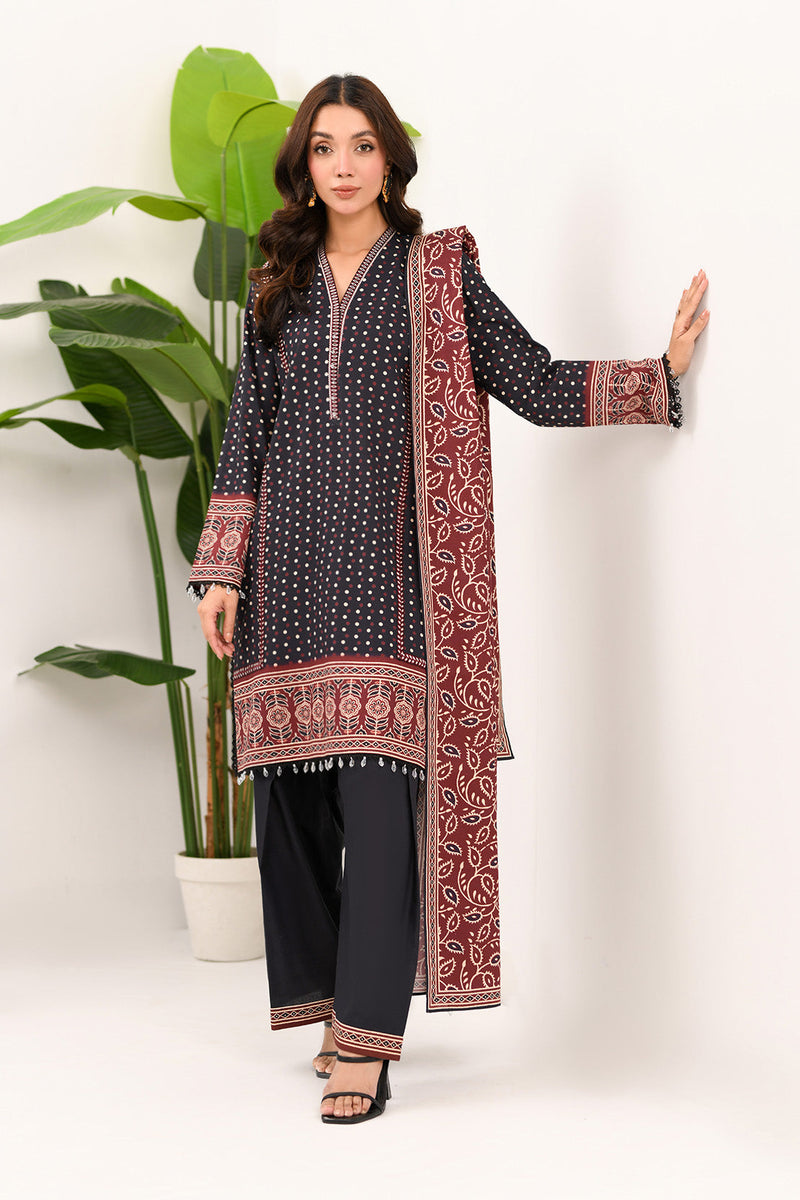 So Kamal | Winter Khaddar | KHADDAR SUIT SK19 by So Kamal - Designer Dress - Type: Ladies Clothes - Available at Libayah - 100% Original