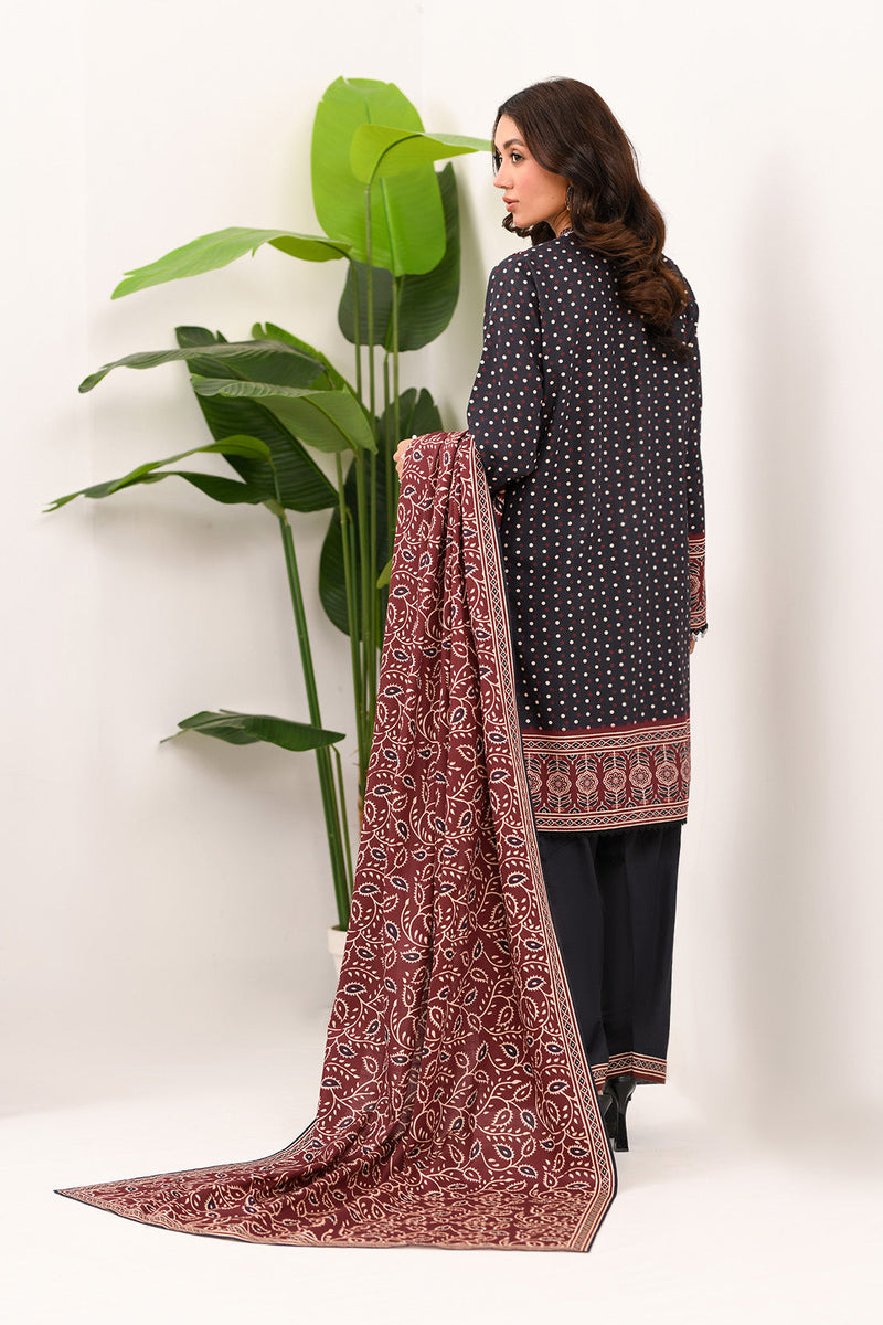 So Kamal | Winter Khaddar | KHADDAR SUIT SK19 by So Kamal - Designer Dress - Type: Ladies Clothes - Available at Libayah - 100% Original