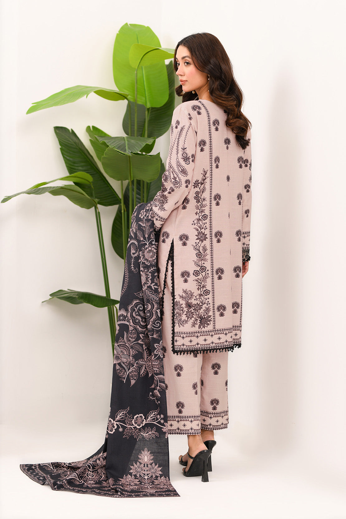 So Kamal | Winter Khaddar | KHADDAR SUIT SK20 by So Kamal - Designer Dress - Type: Ladies Clothes - Available at Libayah - 100% Original