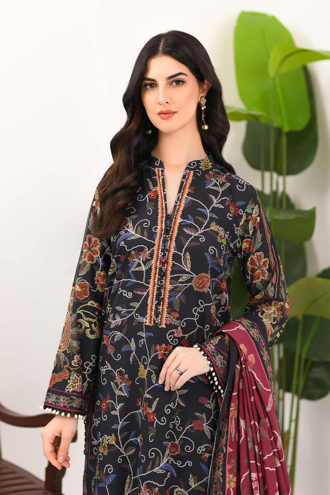 So Kamal | Winter Khaddar | KHADDAR SUIT SK21 by So Kamal - Designer Dress - Type: Ladies Clothes - Available at Libayah - 100% Original