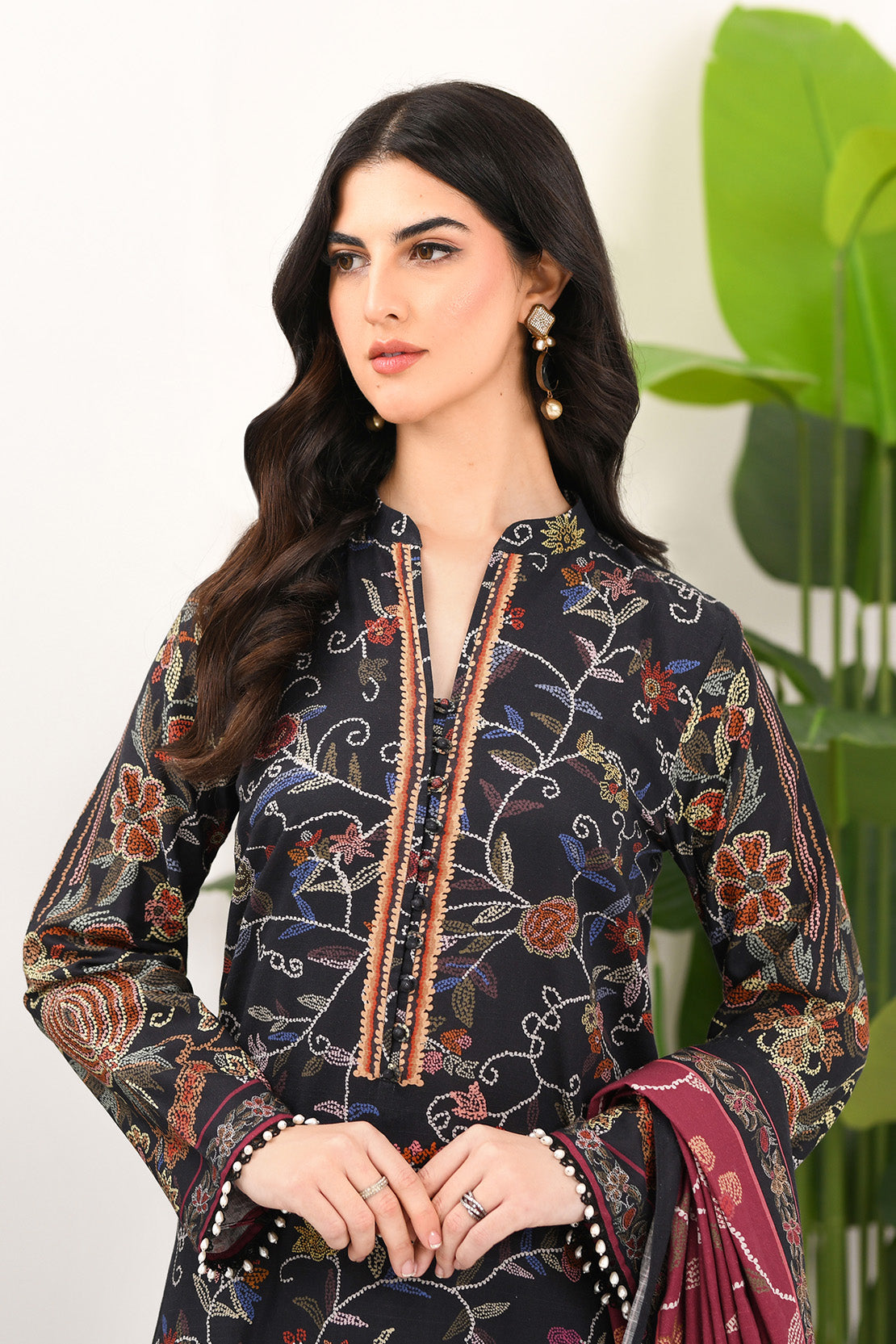 So Kamal | Winter Khaddar | KHADDAR SUIT SK21 by So Kamal - Designer Dress - Type: Ladies Clothes - Available at Libayah - 100% Original