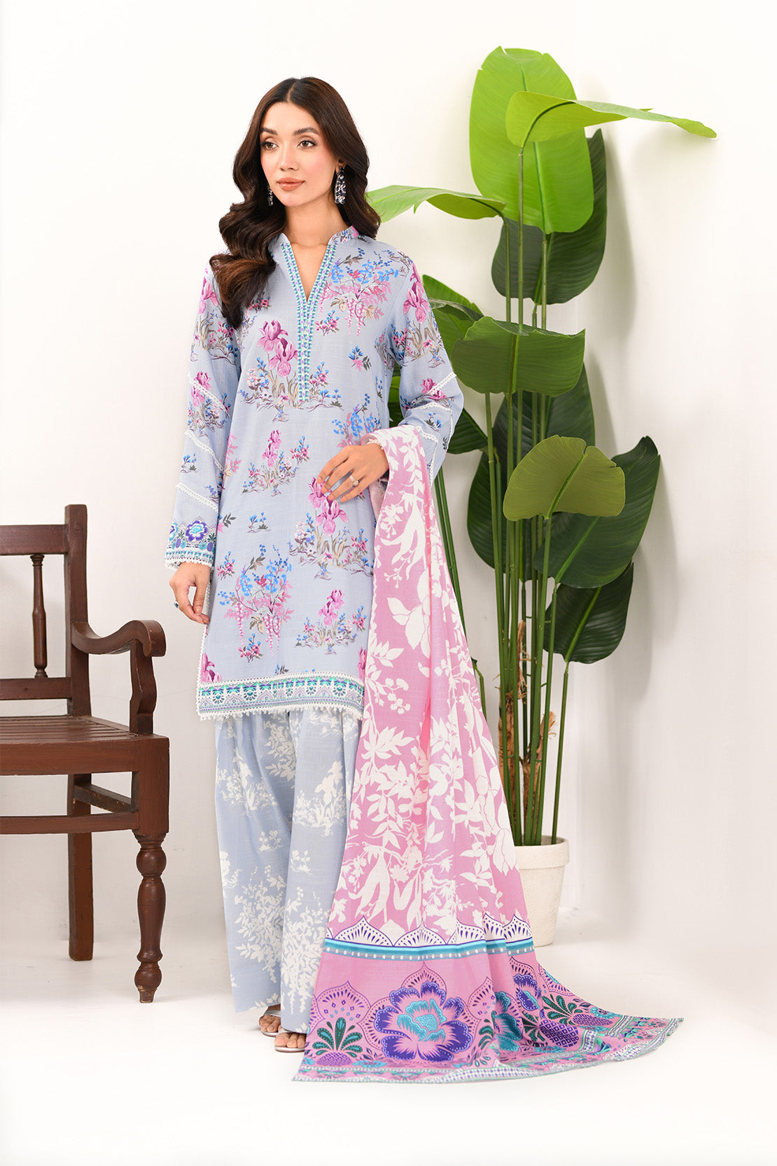 So Kamal | Winter Khaddar | KHADDAR SUIT SK13 by So Kamal - Designer Dress - Type: Ladies Clothes - Available at Libayah - 100% Original