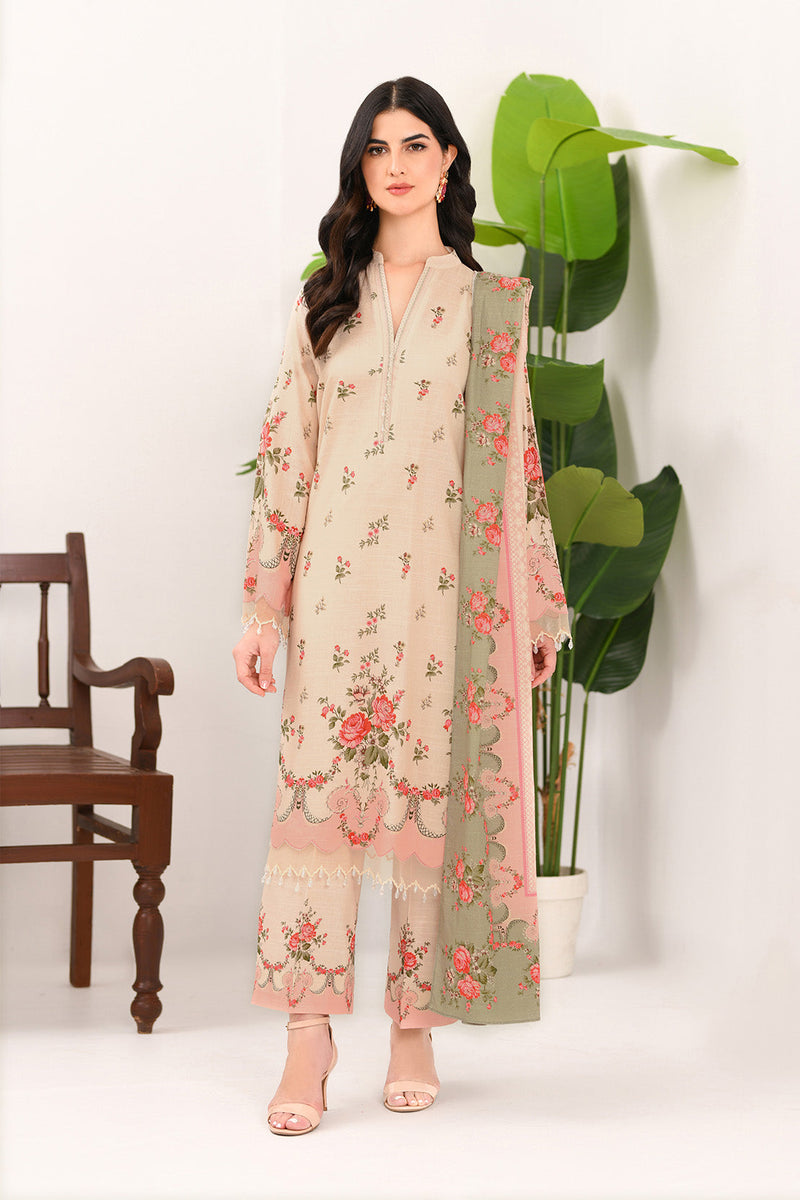 So Kamal | Winter Khaddar | KHADDAR SUIT SK23 by So Kamal - Designer Dress - Type: Ladies Clothes - Available at Libayah - 100% Original