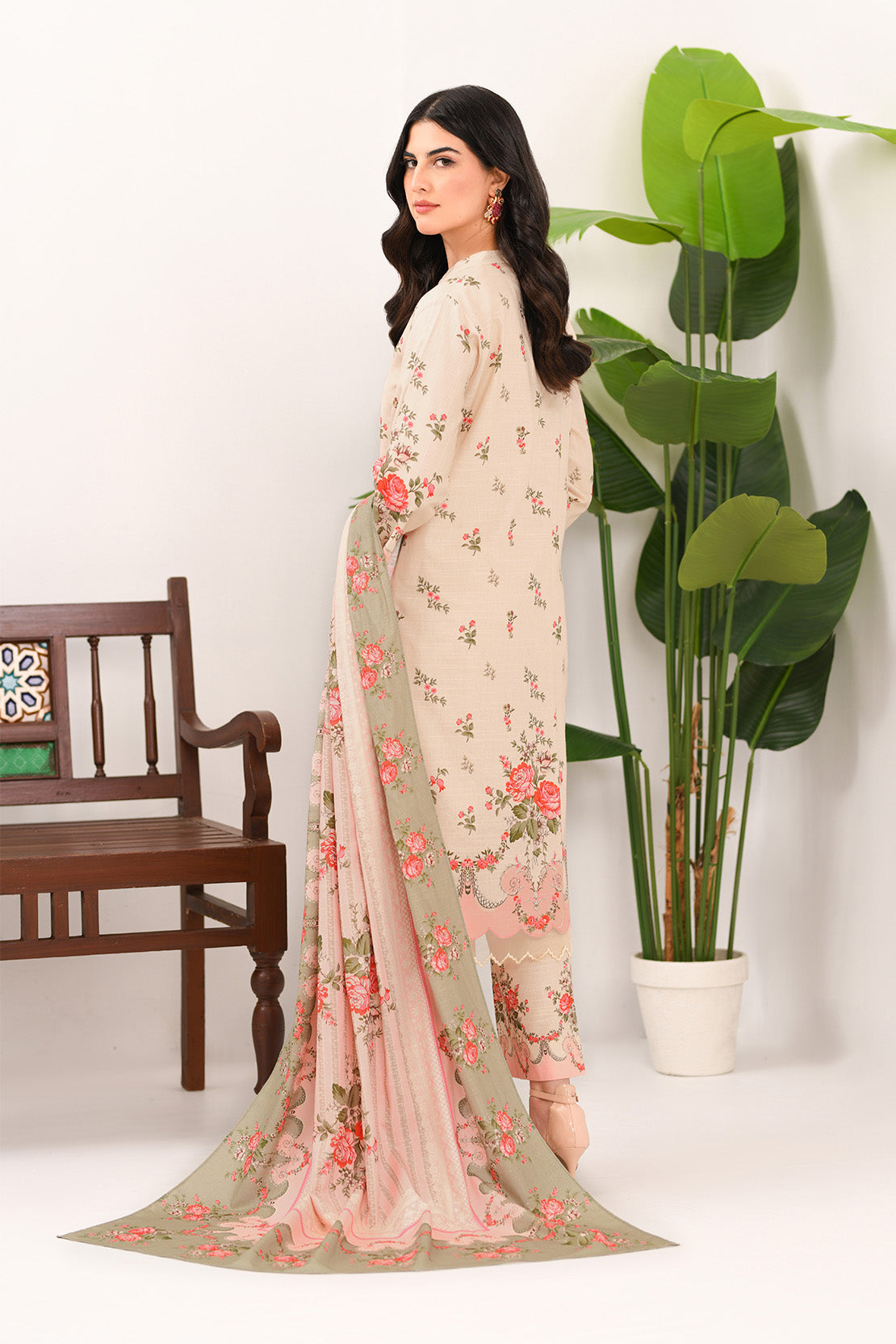 So Kamal | Winter Khaddar | KHADDAR SUIT SK23 by So Kamal - Designer Dress - Type: Ladies Clothes - Available at Libayah - 100% Original