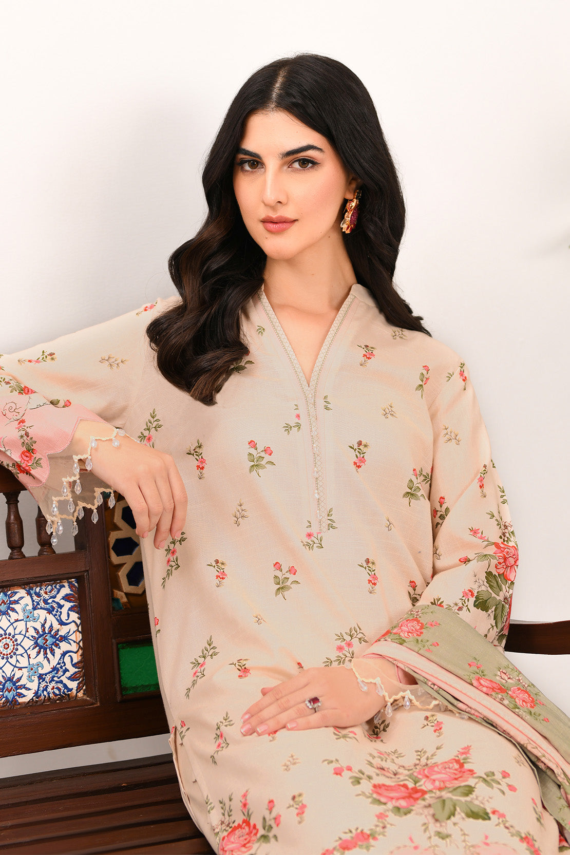 So Kamal | Winter Khaddar | KHADDAR SUIT SK23 by So Kamal - Designer Dress - Type: Ladies Clothes - Available at Libayah - 100% Original