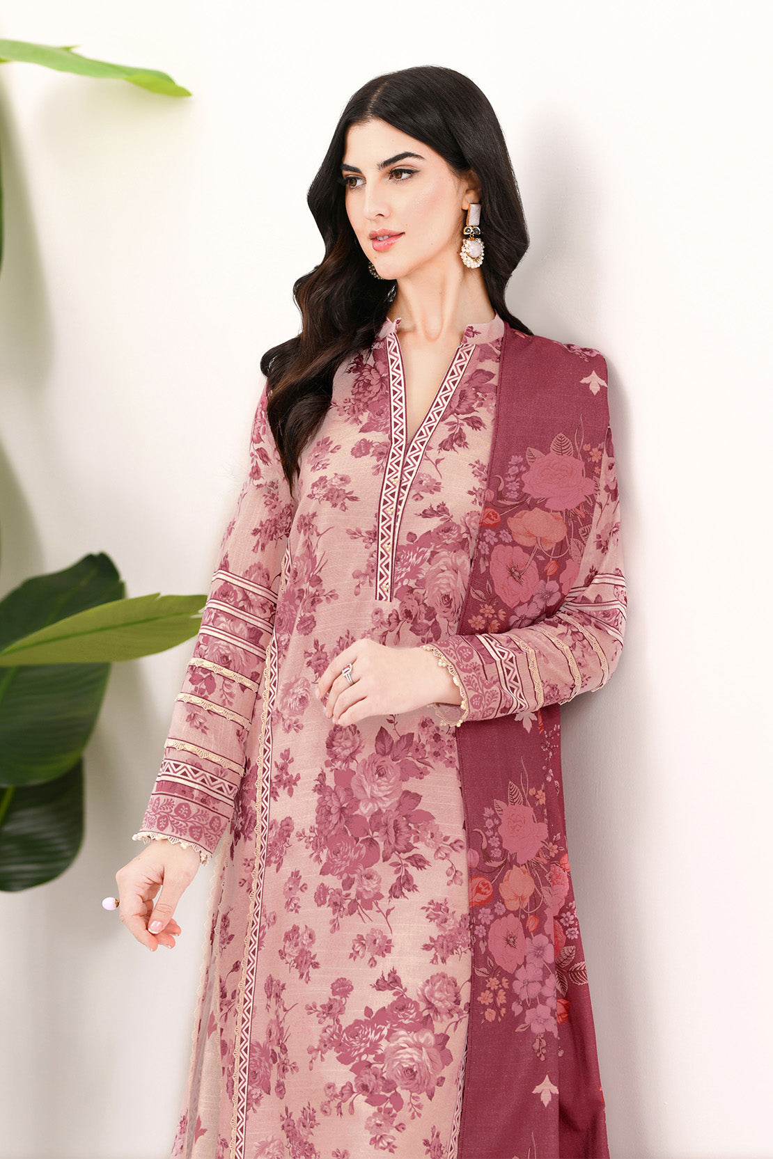 So Kamal | Winter Khaddar | KHADDAR SUIT SK24 by So Kamal - Designer Dress - Type: Ladies Clothes - Available at Libayah - 100% Original