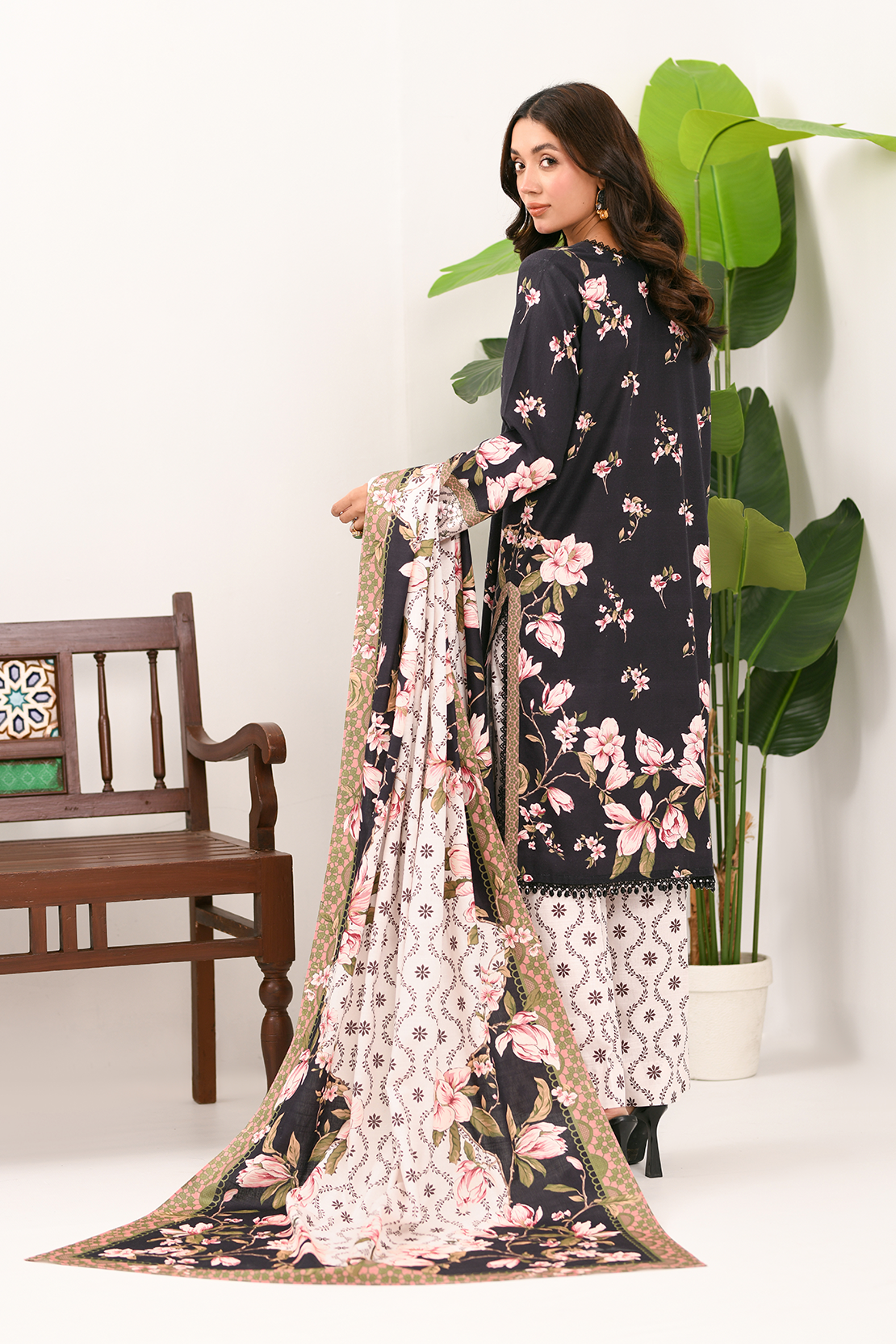 So Kamal | Winter Khaddar | KHADDAR SUIT SK26 by So Kamal - Designer Dress - Type: Ladies Clothes - Available at Libayah - 100% Original