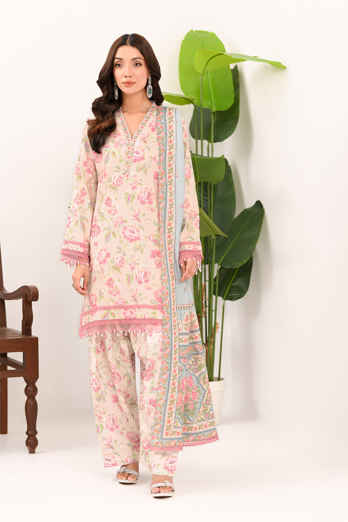 So Kamal | Winter Khaddar | KHADDAR SUIT SK27 by So Kamal - Designer Dress - Type: Ladies Clothes - Available at Libayah - 100% Original