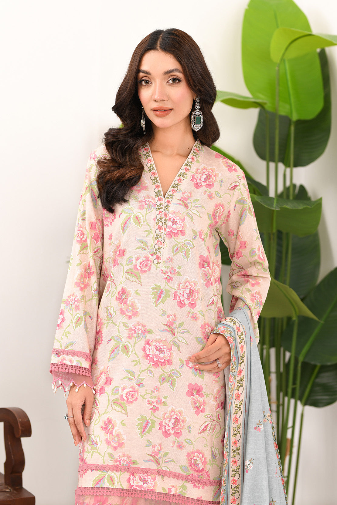 So Kamal | Winter Khaddar | KHADDAR SUIT SK27 by So Kamal - Designer Dress - Type: Ladies Clothes - Available at Libayah - 100% Original