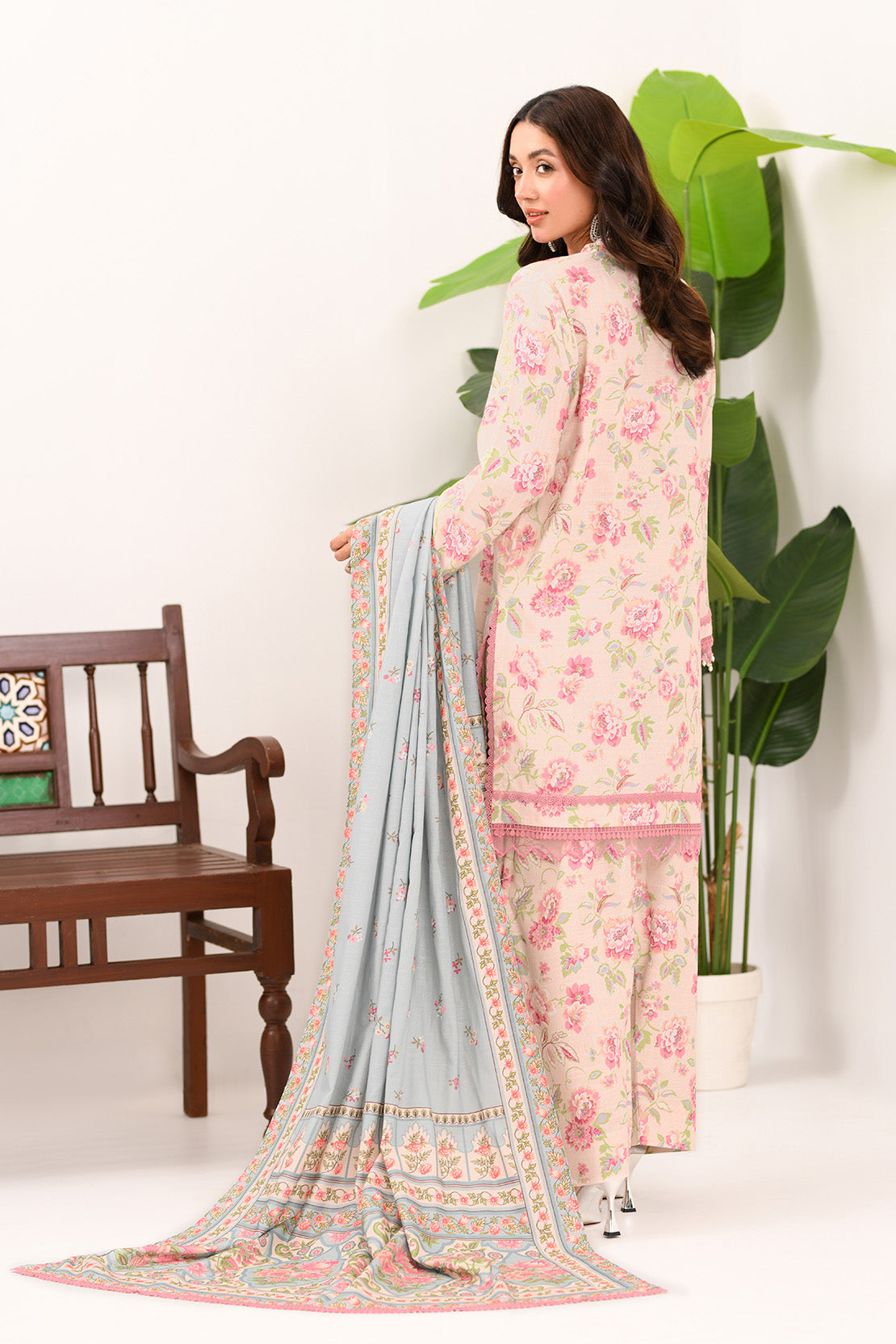 So Kamal | Winter Khaddar | KHADDAR SUIT SK27 by So Kamal - Designer Dress - Type: Ladies Clothes - Available at Libayah - 100% Original