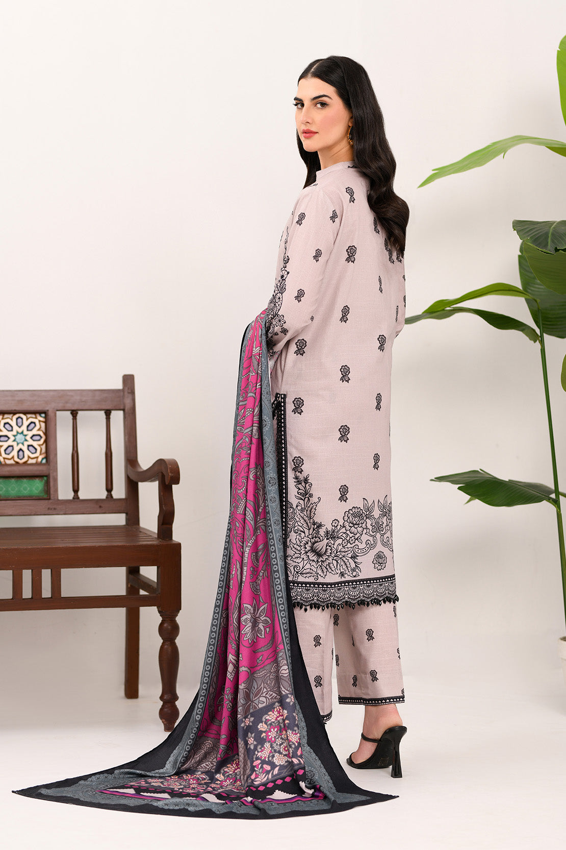 So Kamal | Winter Khaddar | KHADDAR SUIT SK30 by So Kamal - Designer Dress - Type: Ladies Clothes - Available at Libayah - 100% Original