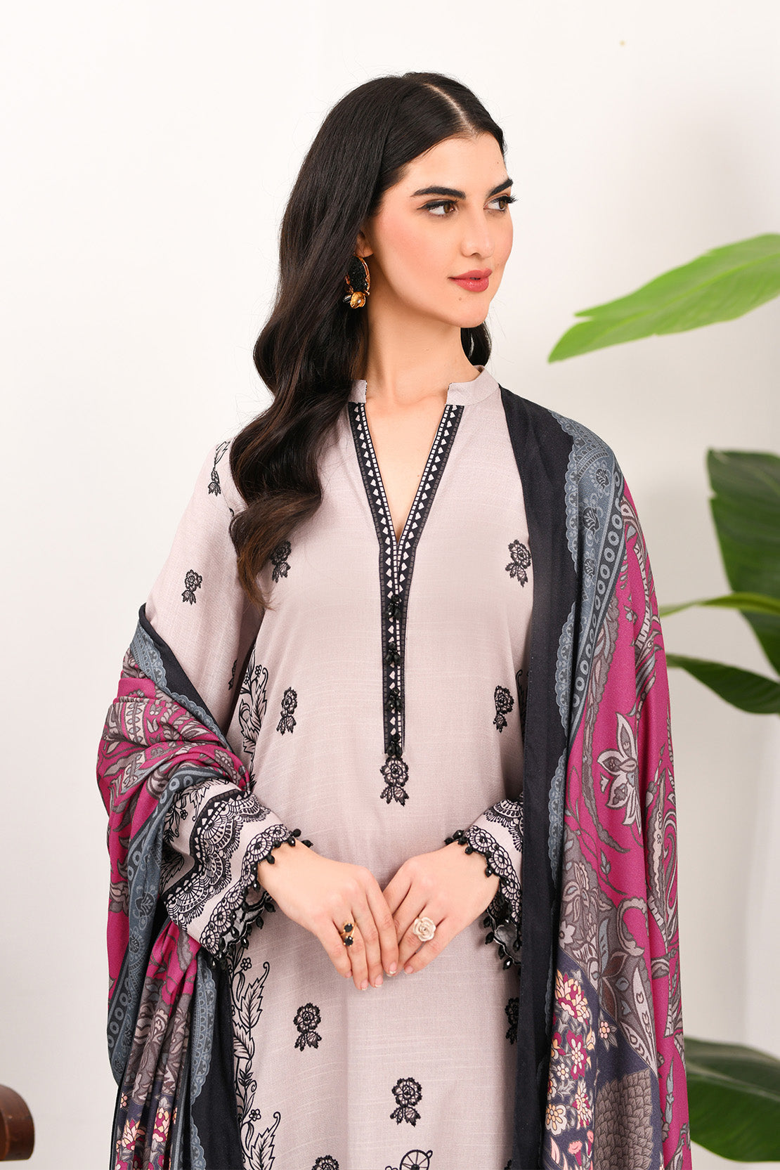 So Kamal | Winter Khaddar | KHADDAR SUIT SK30 by So Kamal - Designer Dress - Type: Ladies Clothes - Available at Libayah - 100% Original