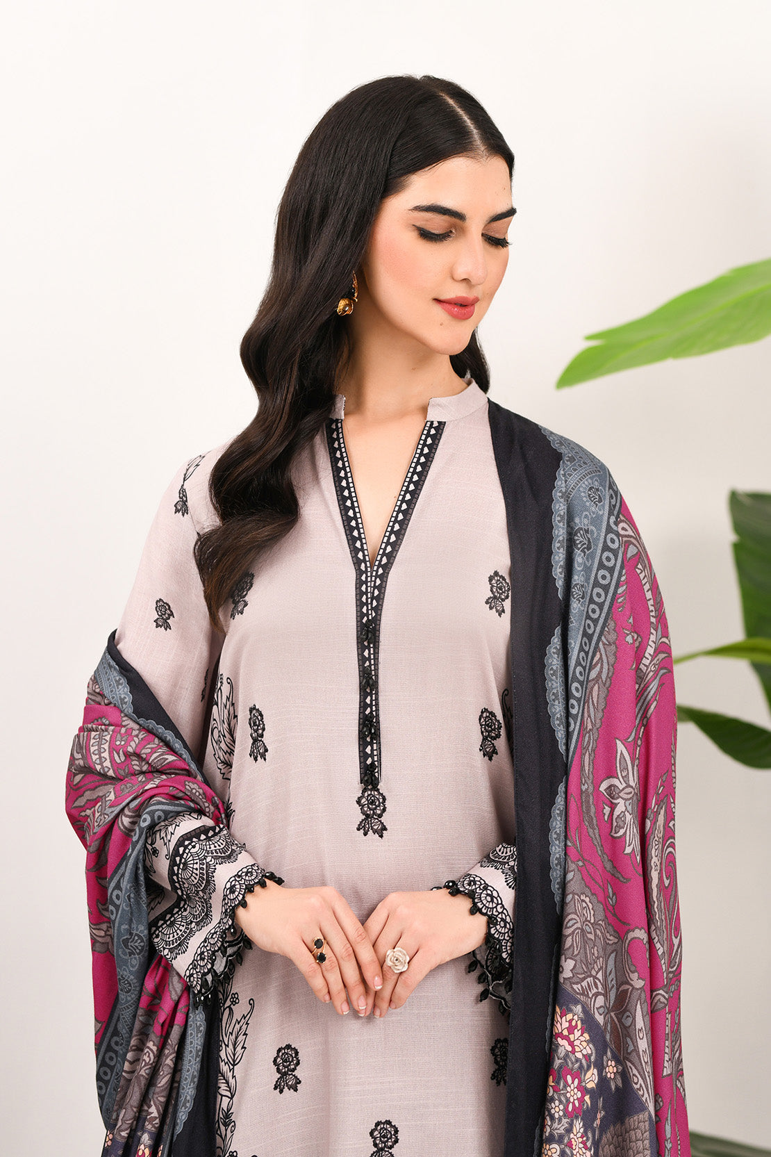 So Kamal | Winter Khaddar | KHADDAR SUIT SK30 by So Kamal - Designer Dress - Type: Ladies Clothes - Available at Libayah - 100% Original