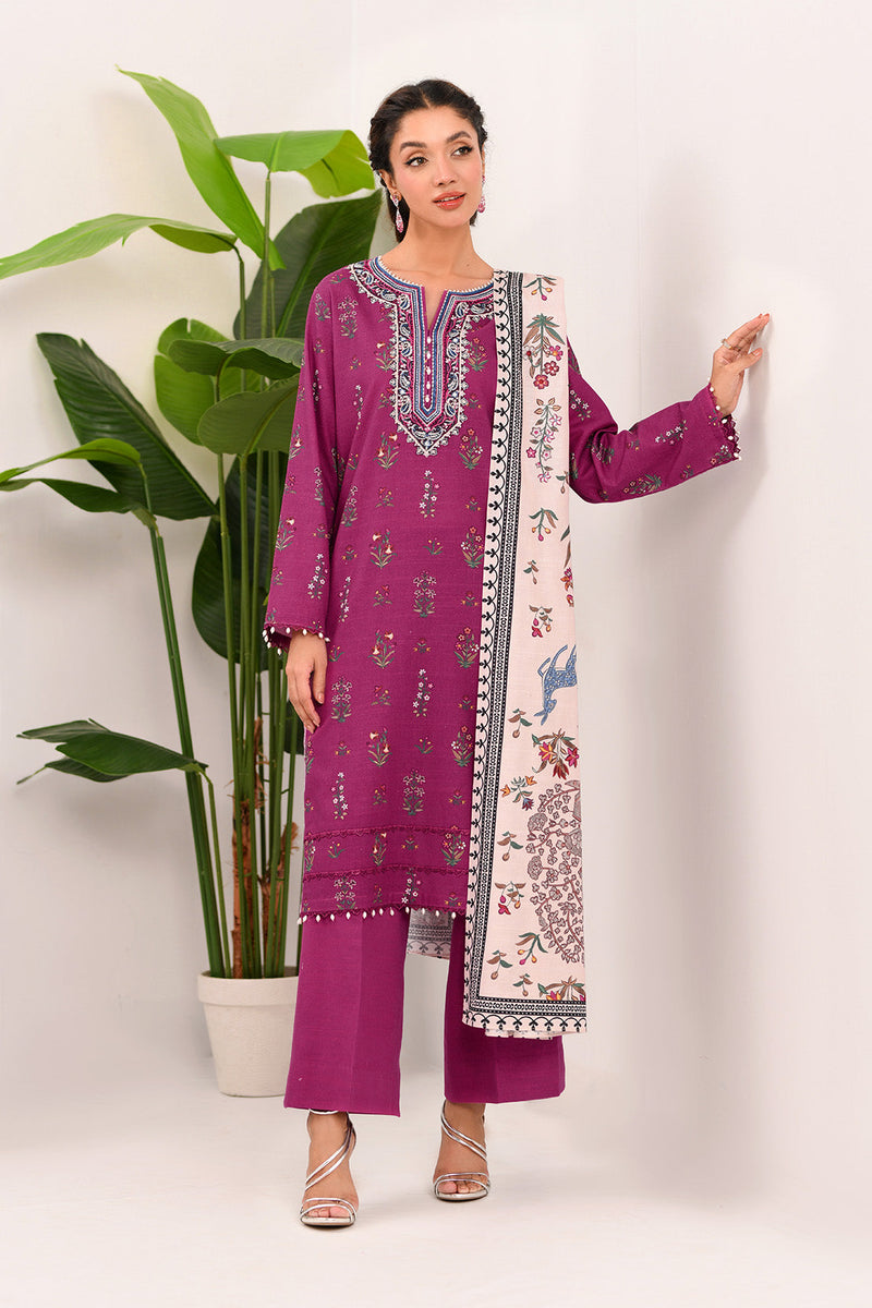 So Kamal | Winter Khaddar | KHADDAR SUIT SK31 by So Kamal - Designer Dress - Type: Ladies Clothes - Available at Libayah - 100% Original