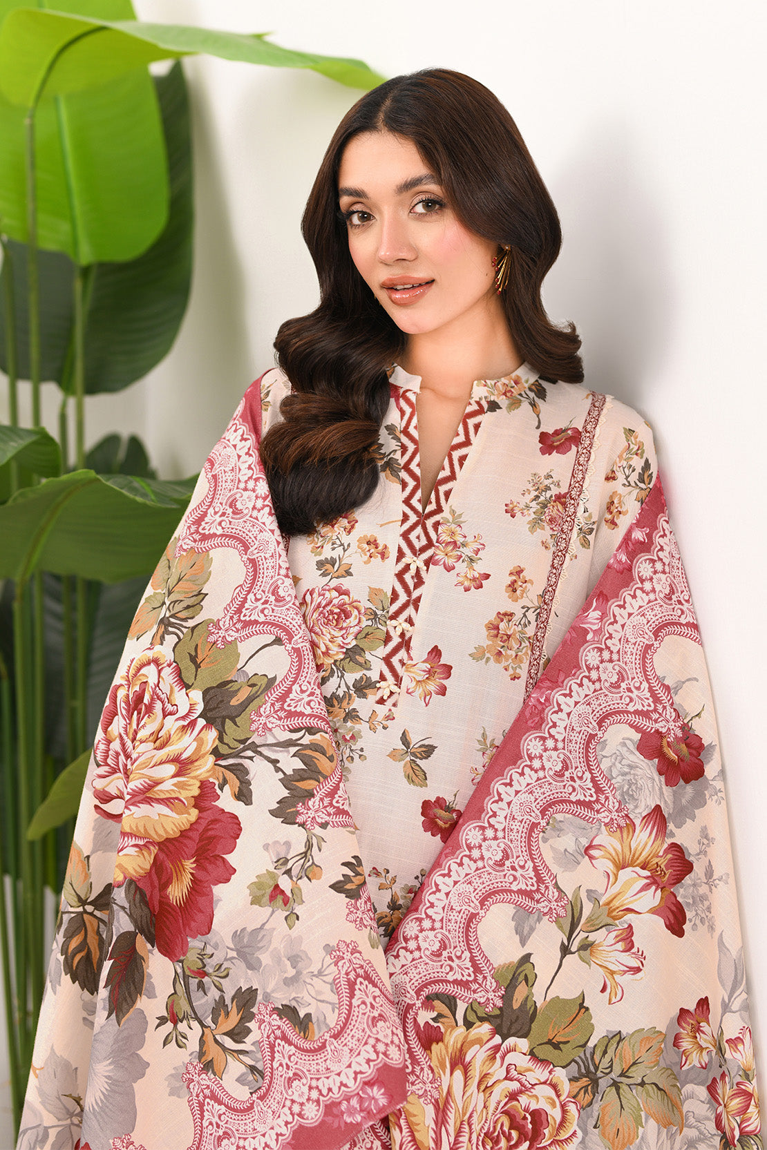 So Kamal | Winter Khaddar | KHADDAR SUIT SK34 by So Kamal - Designer Dress - Type: Ladies Clothes - Available at Libayah - 100% Original