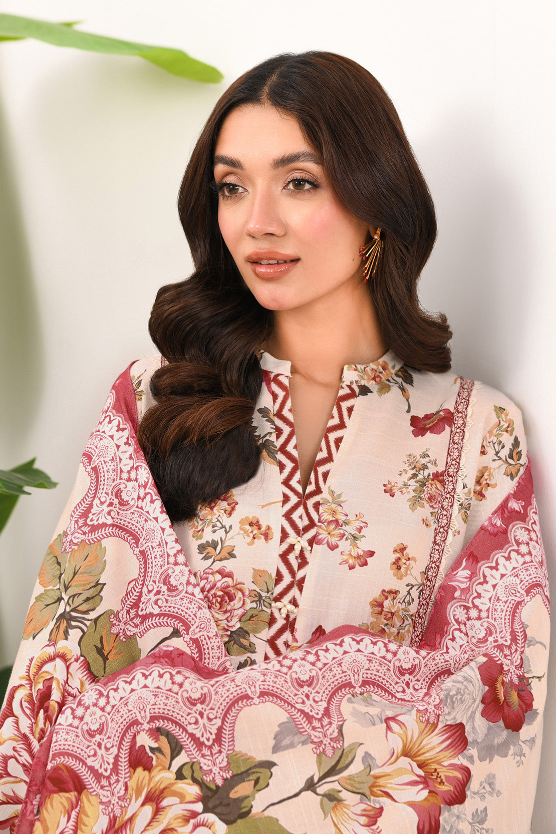 So Kamal | Winter Khaddar | KHADDAR SUIT SK34 by So Kamal - Designer Dress - Type: Ladies Clothes - Available at Libayah - 100% Original