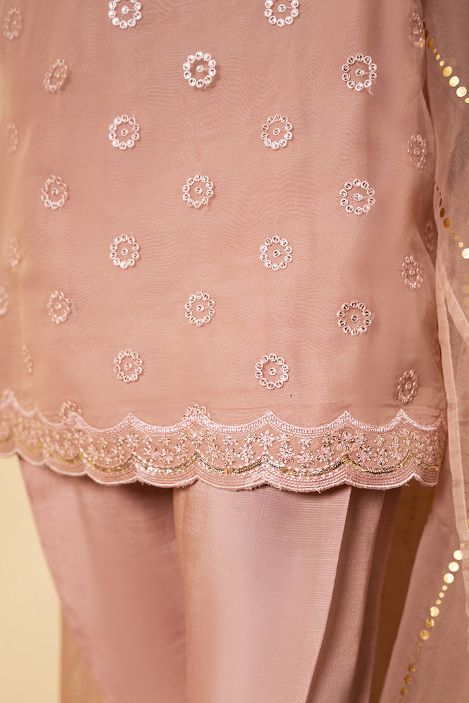 Cross Stitch | Luxury Pret | ROSE GLEAM by Cross Stitch - Designer Dress - Type: Luxury - Available at Libayah - 100% Original