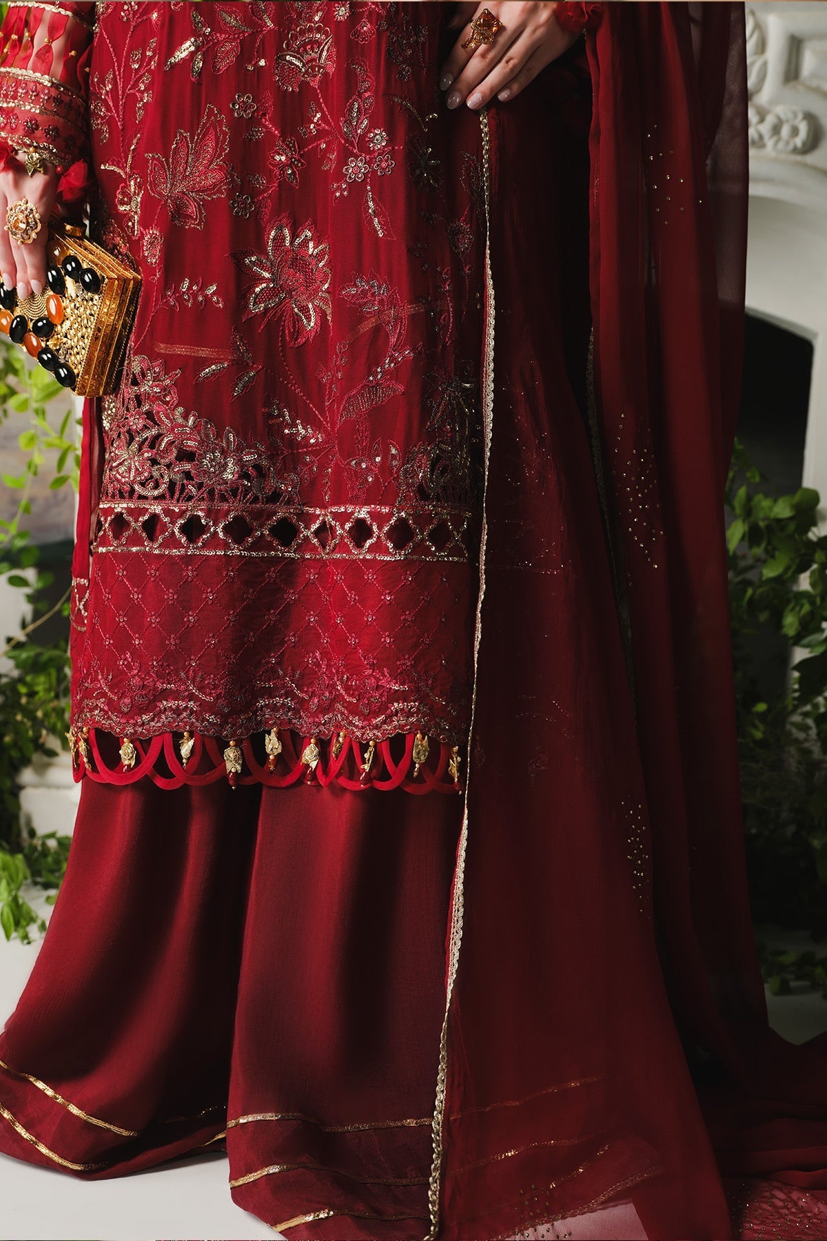 Paras by Pasha | Ayla Luxury Formals | PR106 Berry by Paras by Pasha - Designer Dress - Type: Ladies Clothes - Available at Libayah - 100% Original