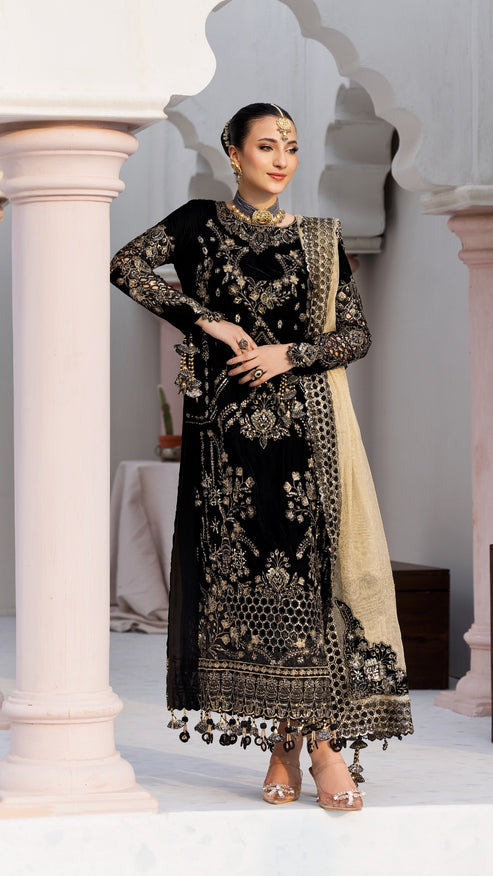 Zebtan | Andaz e Makhmal | ZAM-10 by Zebtan - Designer Dress - Type: Ladies Clothes - Available at Libayah - 100% Original