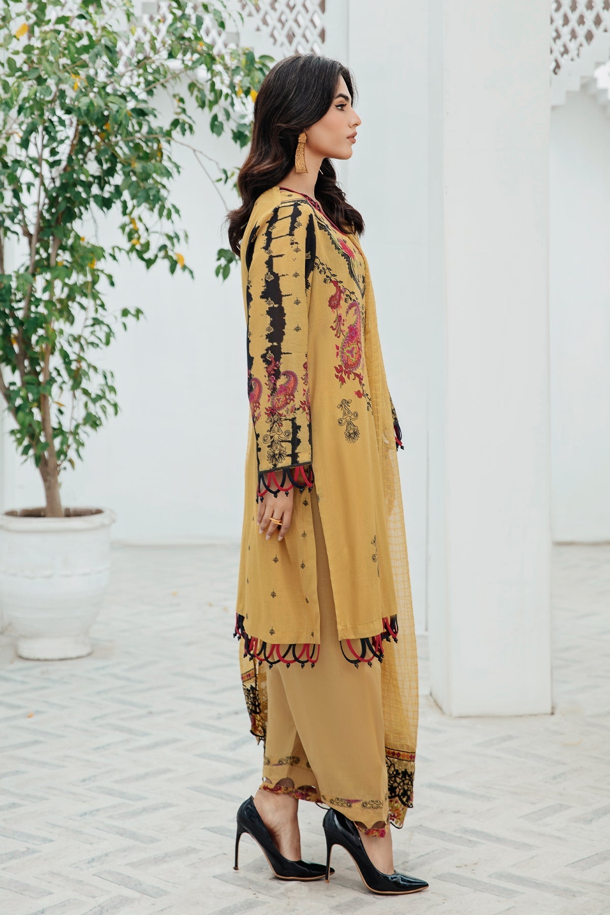 Charizma | Lawn Collection 24 | AS4-12 by Charizma - Designer Dress - Type: Casuals - Available at Libayah - 100% Original